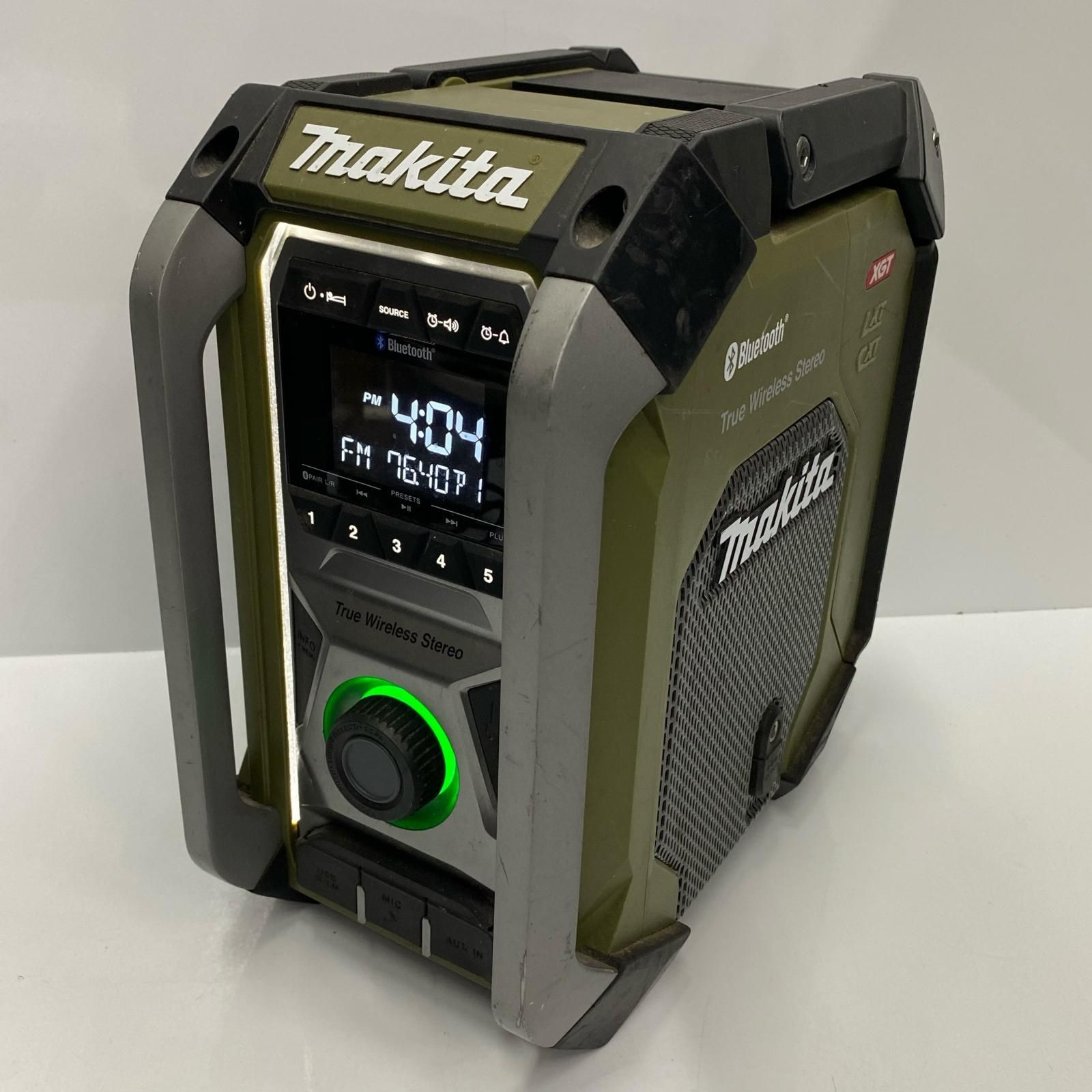 マキタ　ラジオ　MR005G オリーブ　本体のみ makita現場ラジオ MR-005G オリーブグリーン オーディオ機器 マキタ