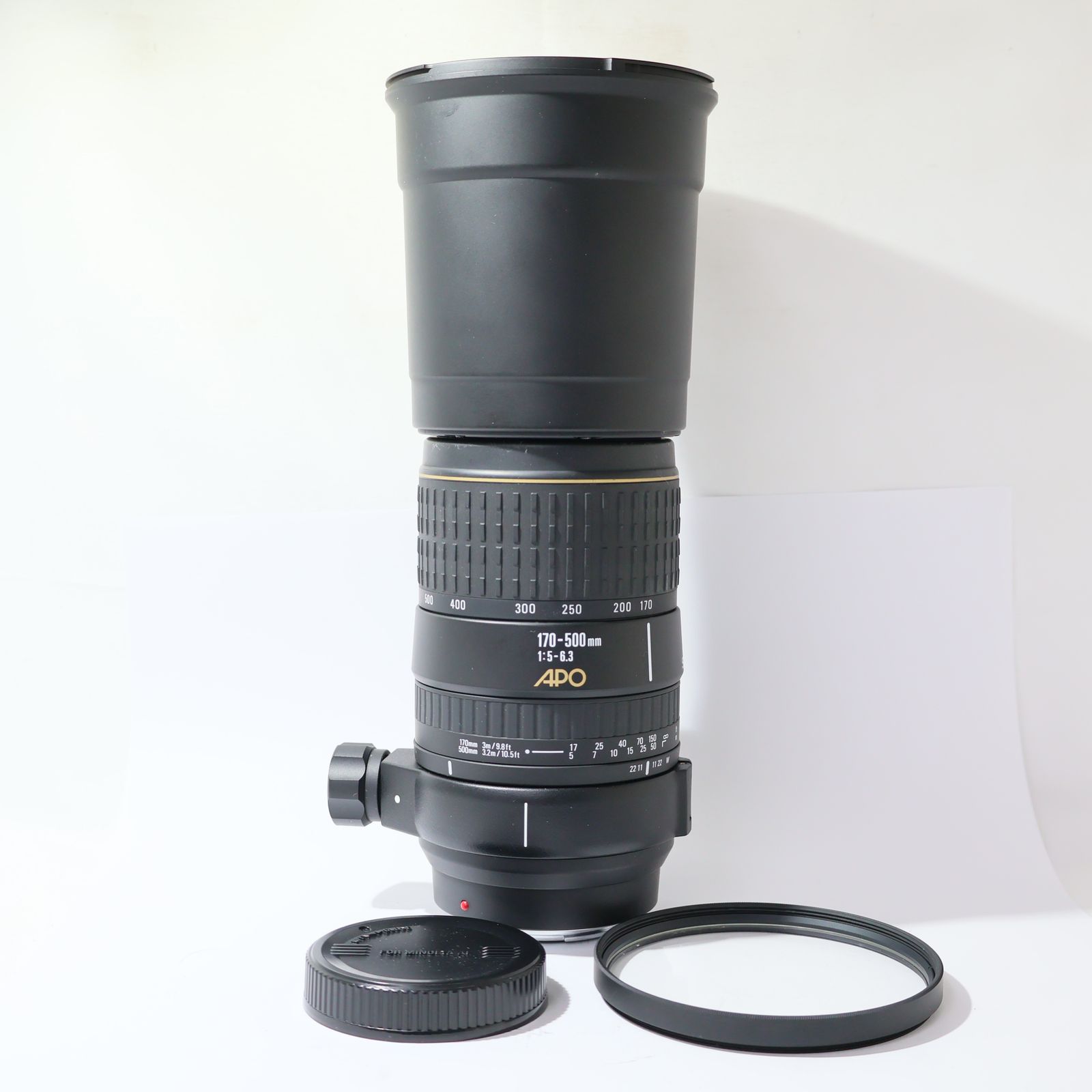 SIGMA APO 170-500mm 5-6.3 専用ケース付 オートフォーカス カメラ 