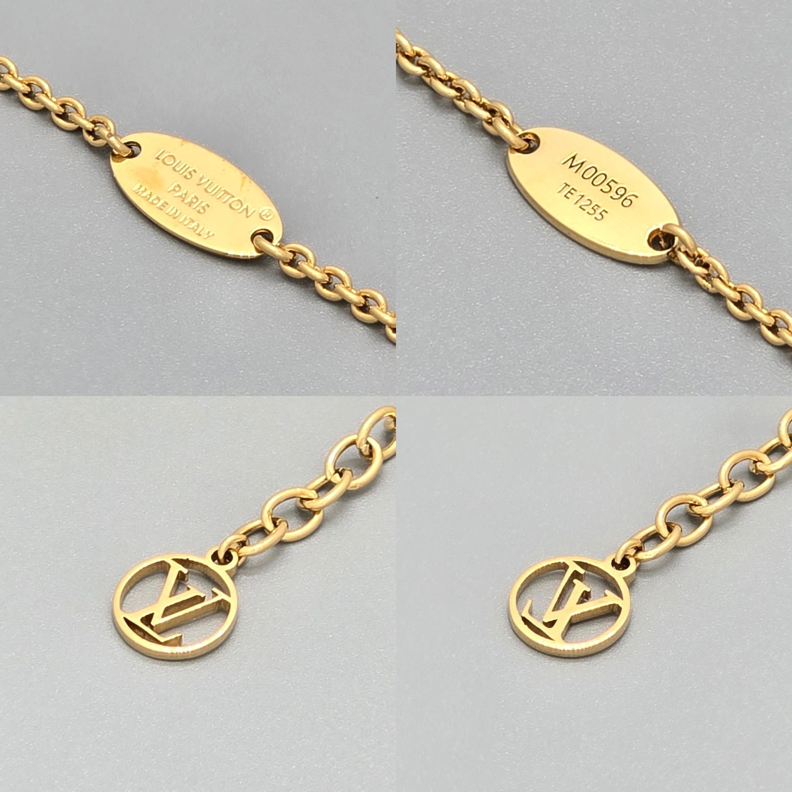 LOUIS VUITTON ルイヴィトン M00596 ネックレス・LV アイコニック 首 