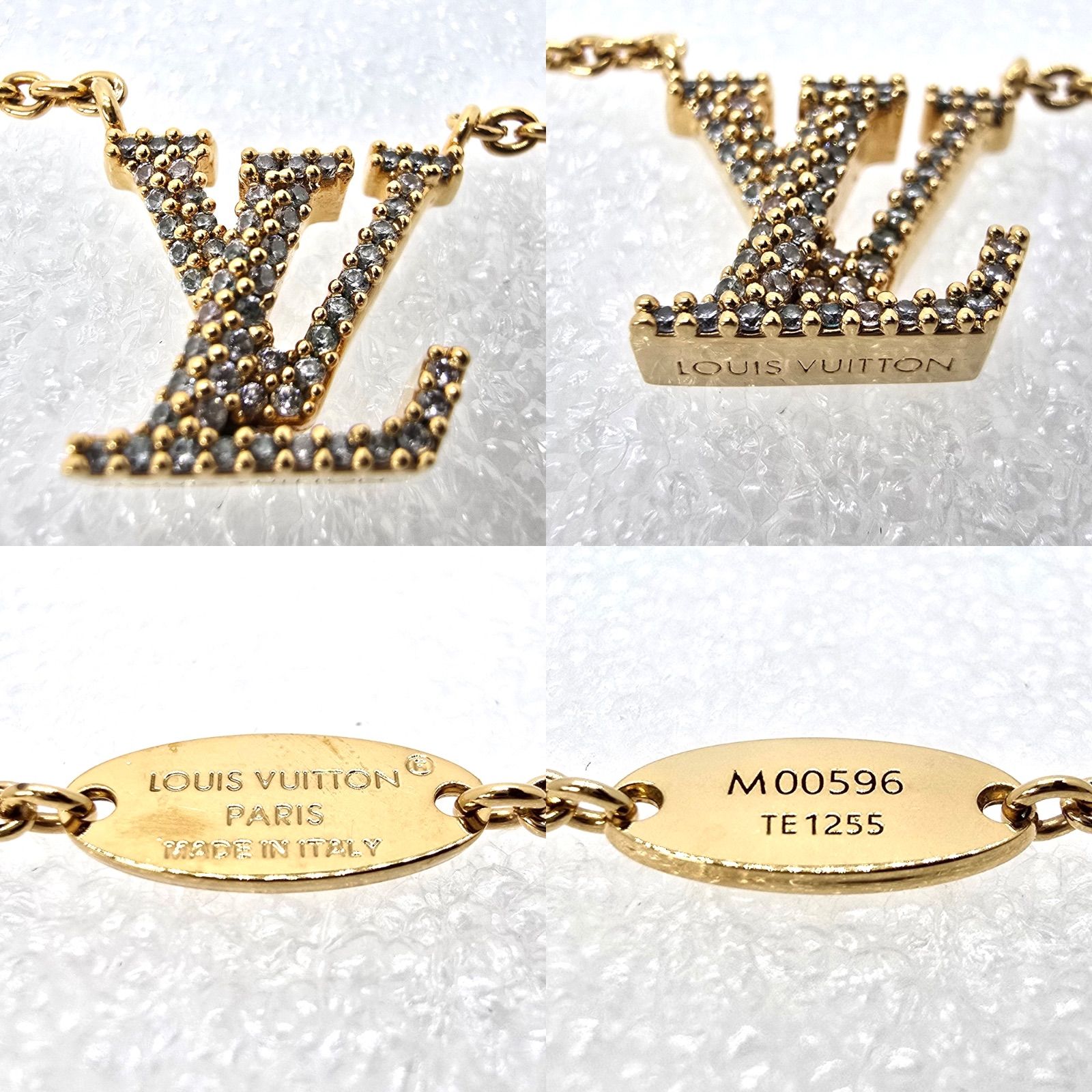 LOUIS VUITTON ルイヴィトン M00596 ネックレス・LV アイコニック 首 