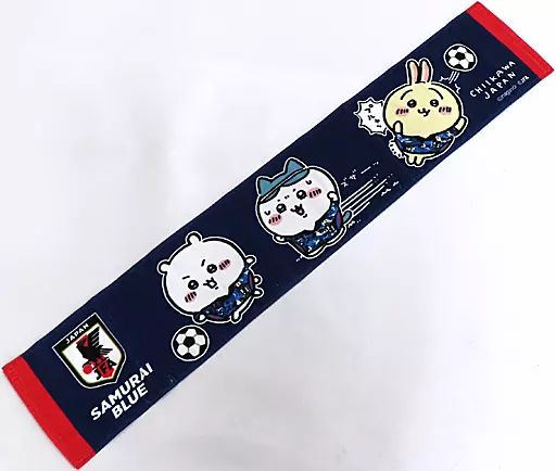 中古】タオル・手ぬぐい ちいかわ＆ハチワレ＆うさぎ ちいかわの