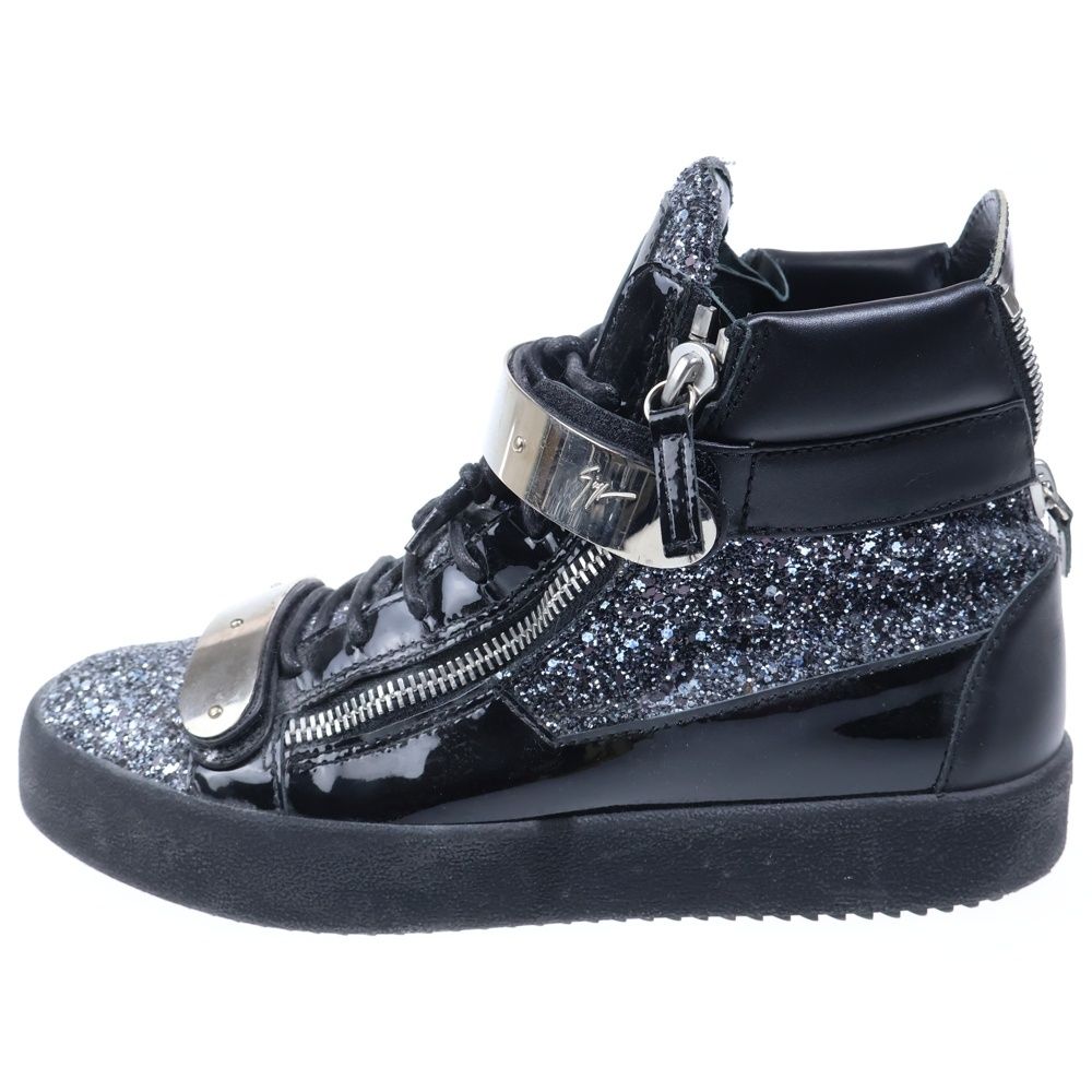 GIUSEPPE ZANOTTI (ジュゼッペ ザノッティ) ベルクロプレート ラメ