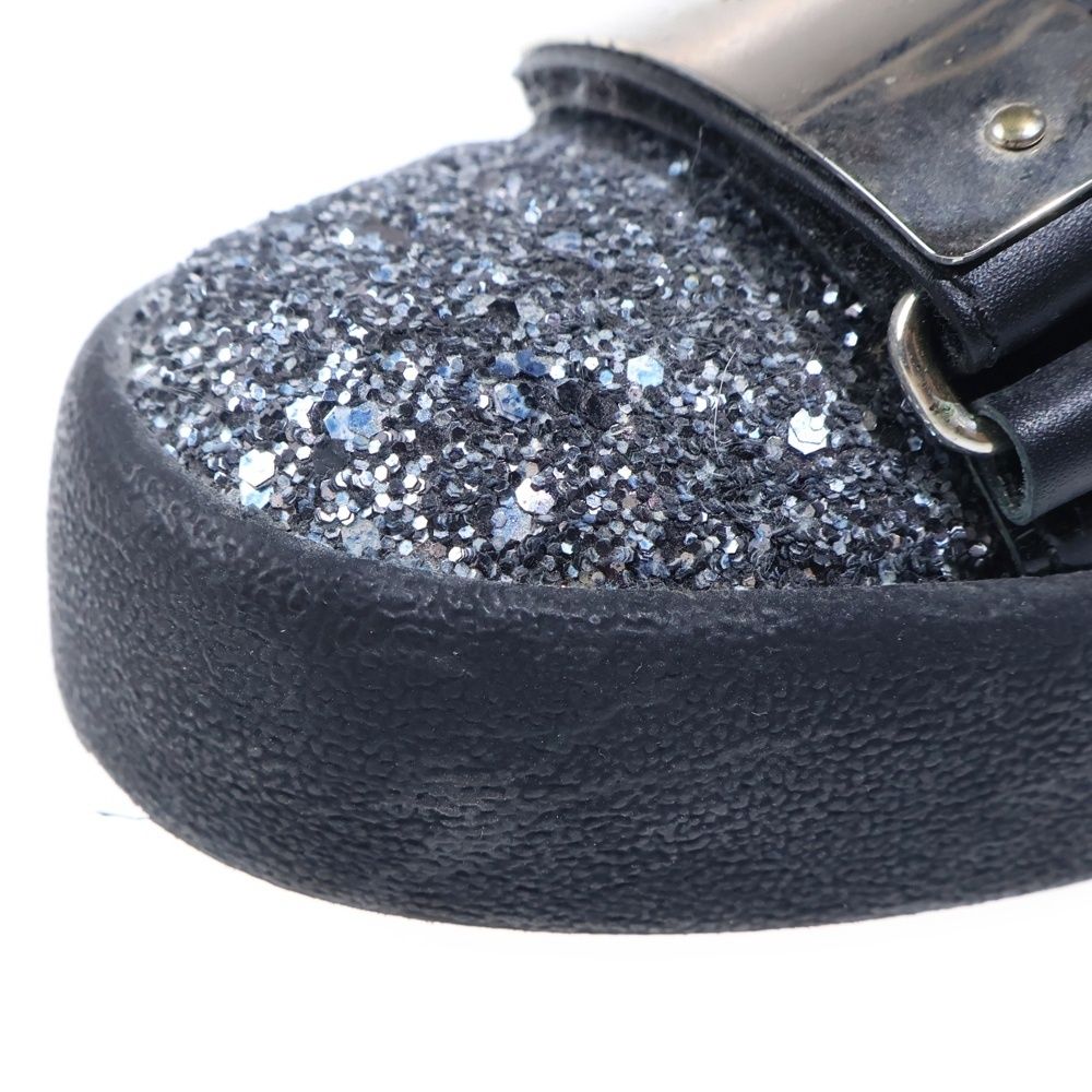 GIUSEPPE ZANOTTI (ジュゼッペ ザノッティ) ベルクロプレート ラメ 