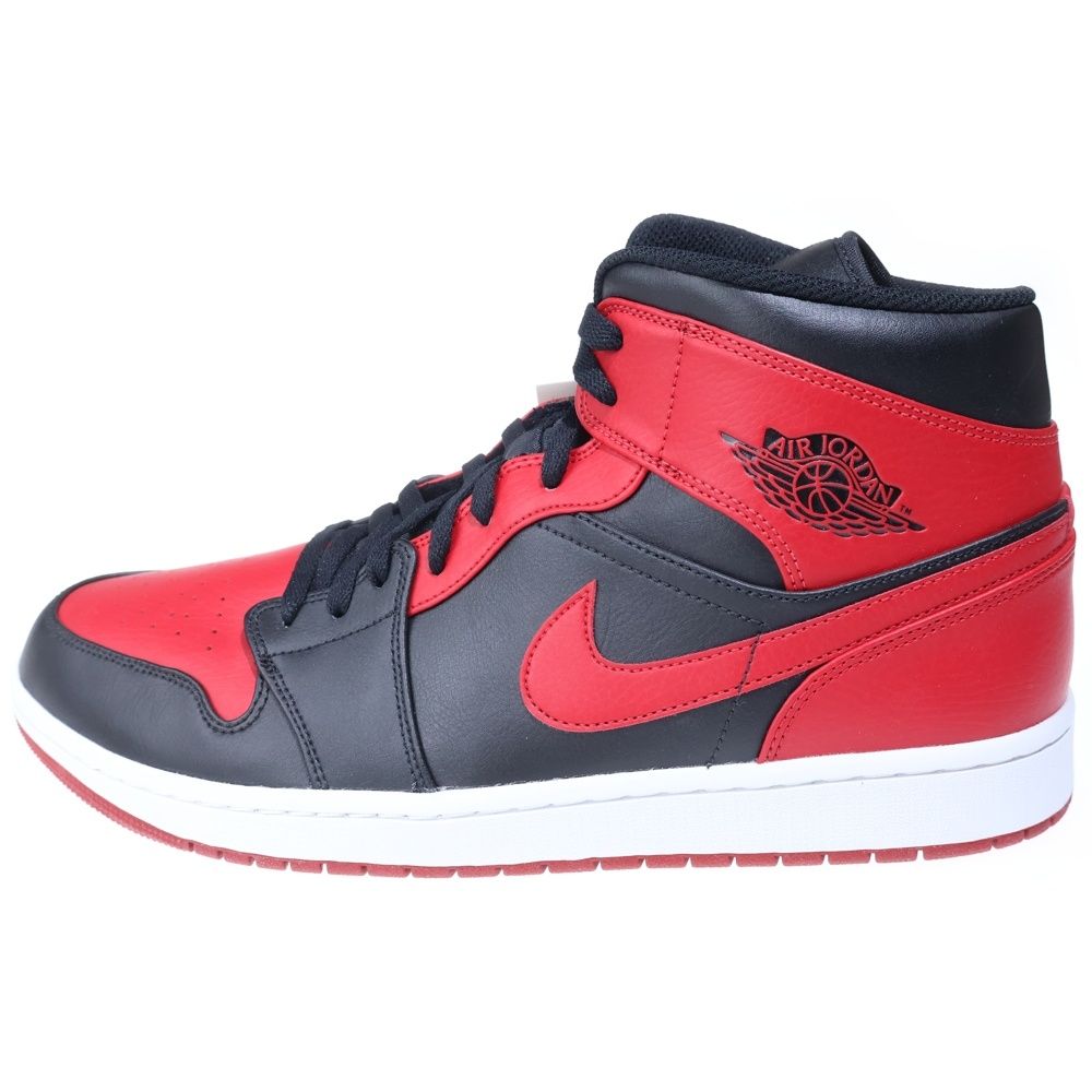 NIKE (ナイキ) AIR JORDAN 1 MID BRED エアジョーダン1 ブレッド 