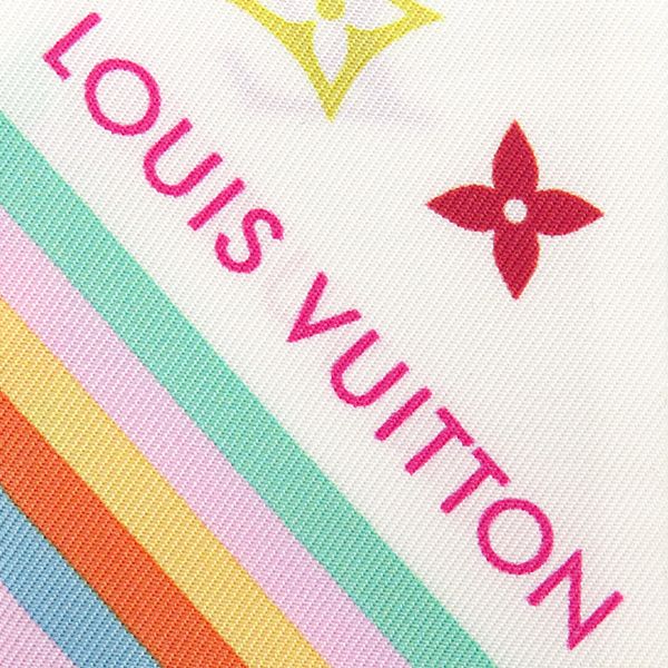 ルイヴィトン LOUIS VUITTON スカーフ LV×TM バンドーBB モノグラム