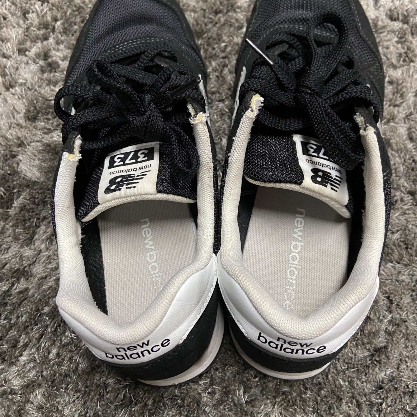 New Balance（ニューバランス）373 ブラック スニーカー 26.5cm - メルカリ