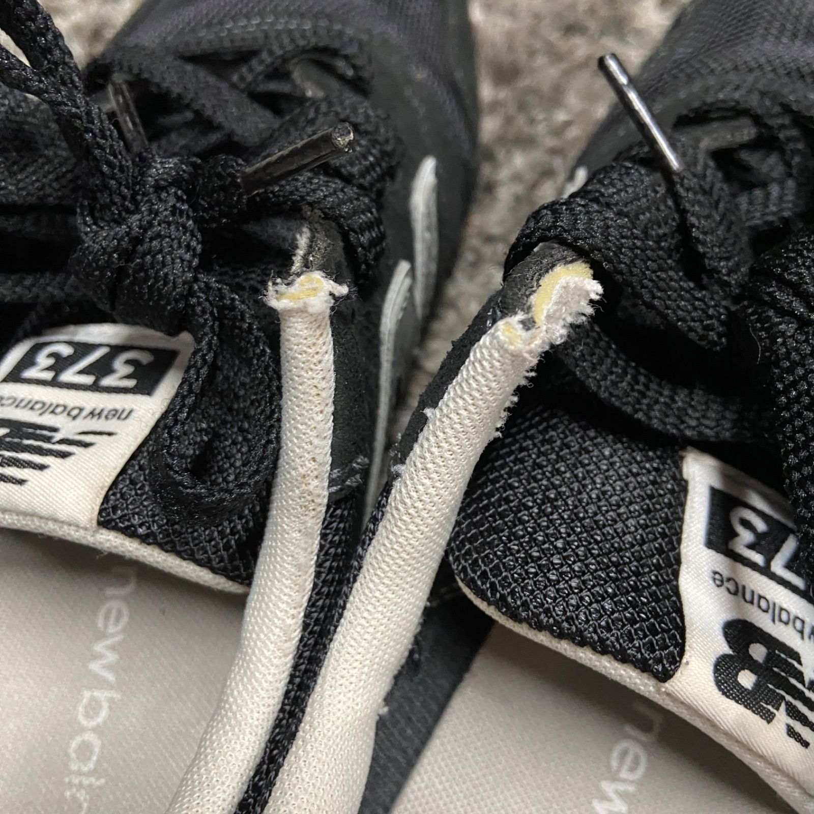 New Balance（ニューバランス）373 ブラック スニーカー 26.5cm - メルカリ
