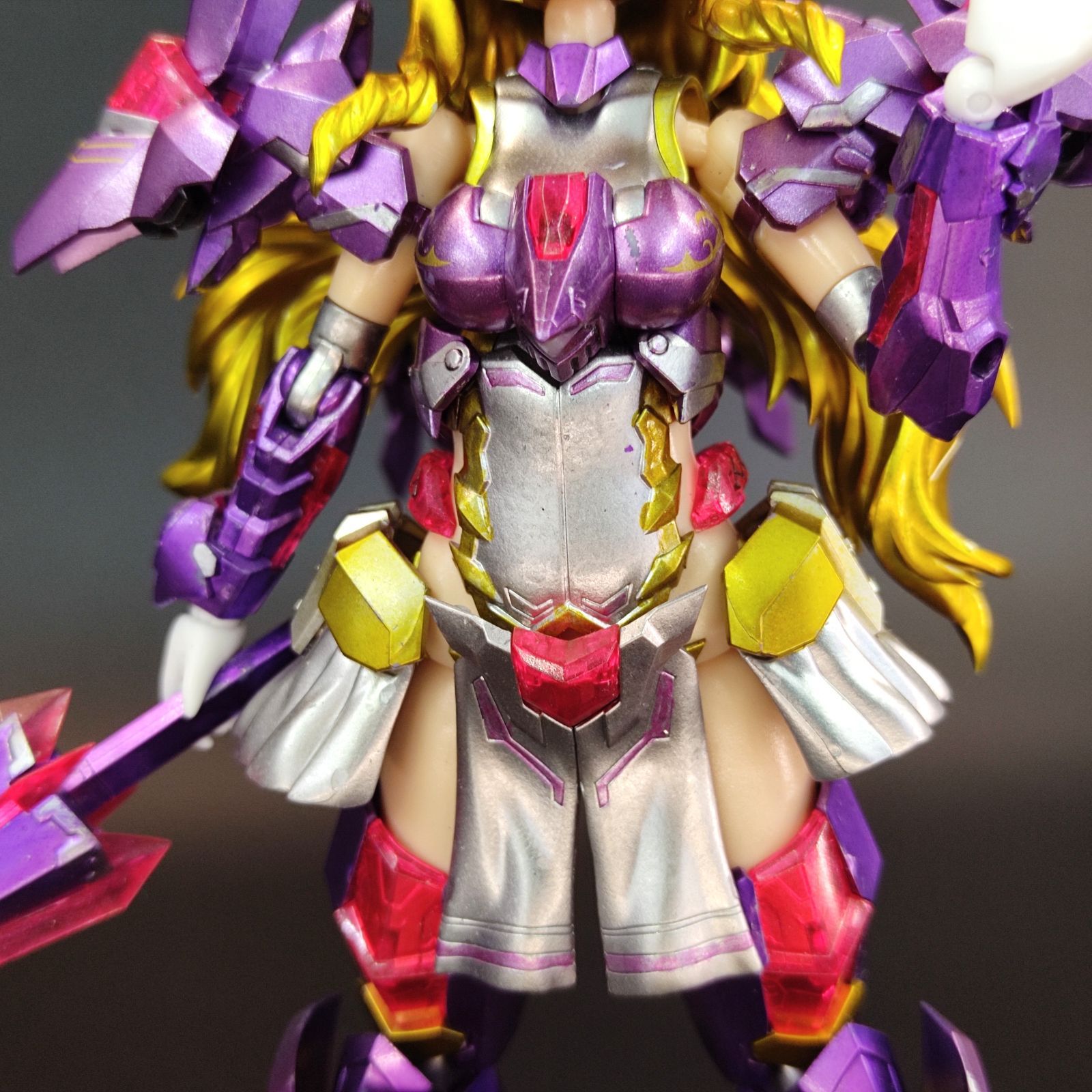 フレームアームズ・ガール【未検品/ジャンク】ドゥルガーI 部分塗装