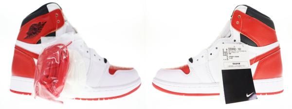 ナイキ NIKE AIR JORDAN 1 RETRO HIGH OG HERITAGE 28cm 555088-161 