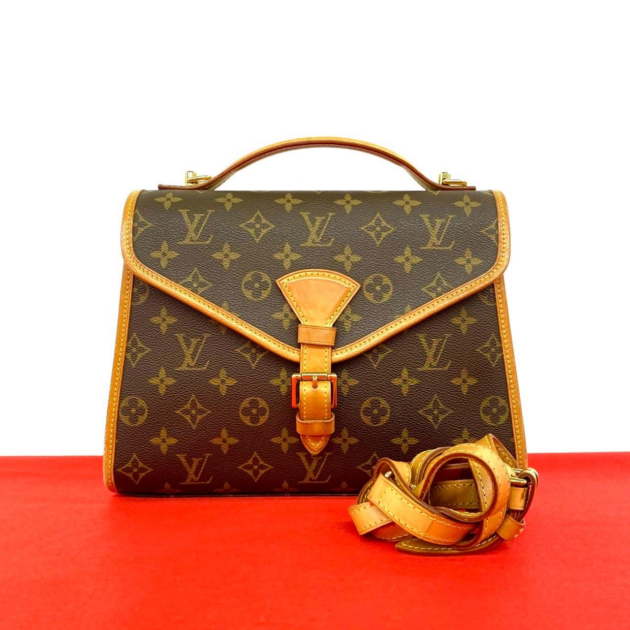 ルイヴィトン モノグラム ベルエア 2way ハンドバッグ LOUIS VUITTON