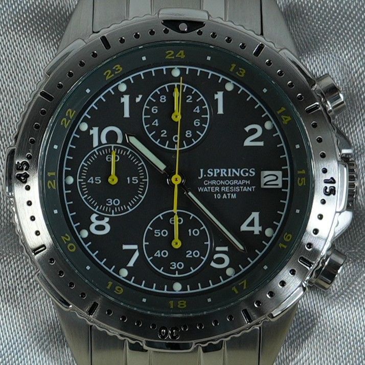 稼働品 SEIKO CHRONOGRAPH クロノグラフ メンズ 腕時計 IM] 稼働品 メンズ腕時計 セイコー SEIKO SⅡ BFD023 クロノグラフ