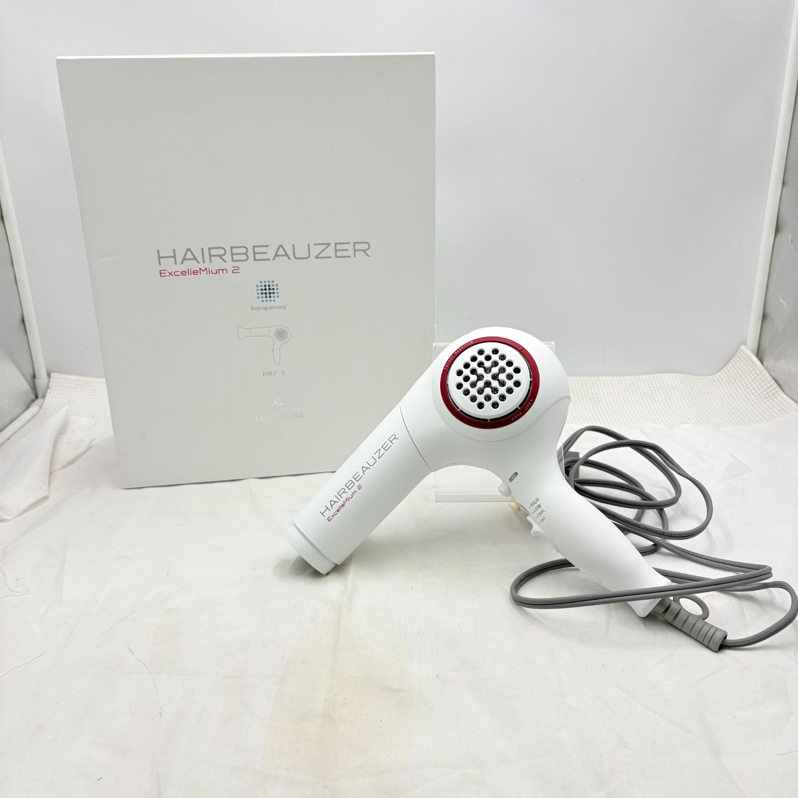 HAIRBEAUZER Ekelemium 2 ホワイト HAIRBEAUZER ExcelleMium 2／ヘアビューザー エクセレミアム 2 | R