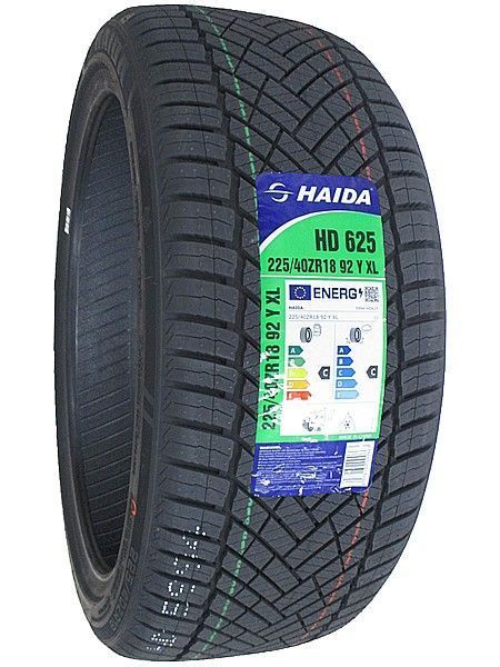 2本セット 225/40R18 2026年製造 新品オールシーズンタイヤ HAIDA 