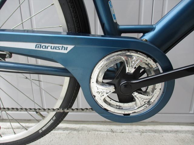 E988☆整備済み☆完成車発送☆中古シティ自転車【マルイシ モチーフ 27 E988☆整備済み☆完成車発送☆中古シティ自転車【マルイシ モチーフ 27