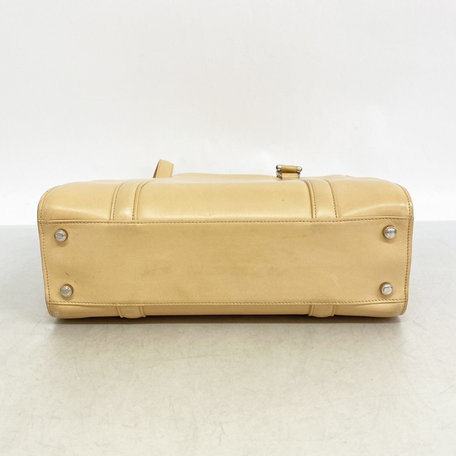カルティエ(Cartier) カルティエ トートバッグ カボション レザー 