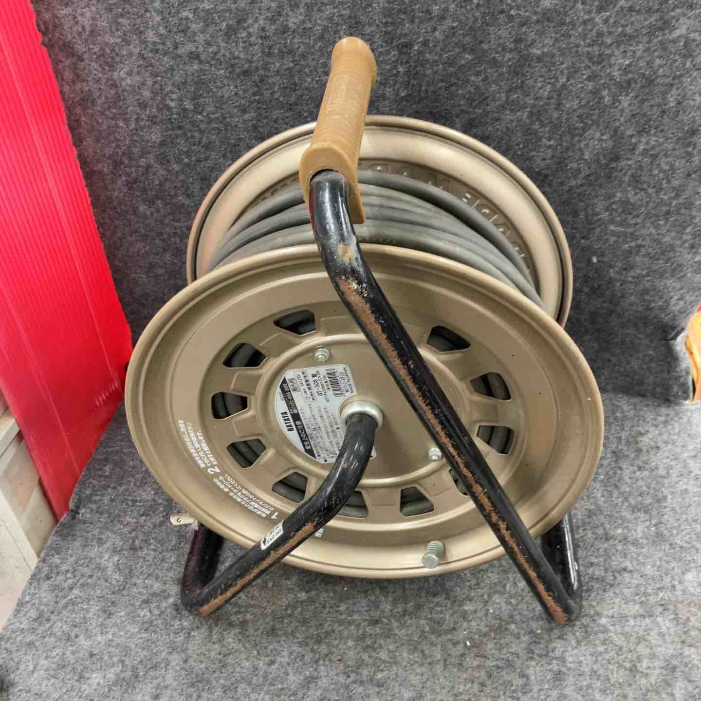 ◇ハタヤ(HATAYA) 屋内用温度センサー付コードリール GT-30S サンタイガーリール 30m【鴻巣店】 ◇ハタヤ(HATAYA) 屋内用温度センサー付コードリール GT-30S サン