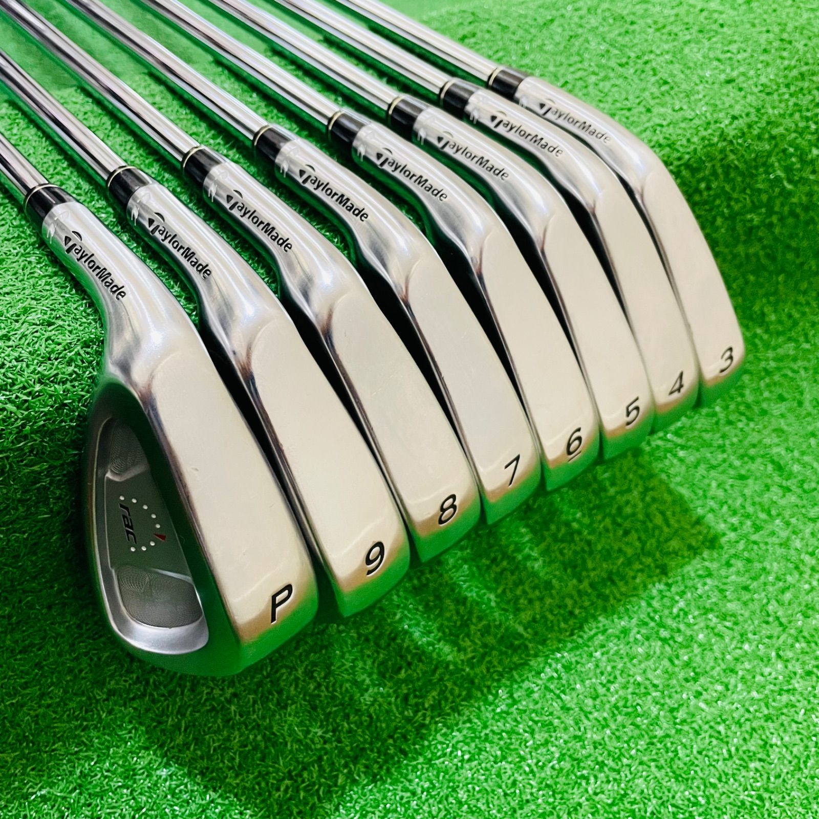 9869 美品 TaylorMade rac レフティ 左利き アイアン8本セット 