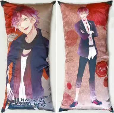 DIABOLIK LOVERS 逆巻アヤト クッション 中古】クッション・抱き枕・本体(キャラクター) 逆巻アヤト クッション