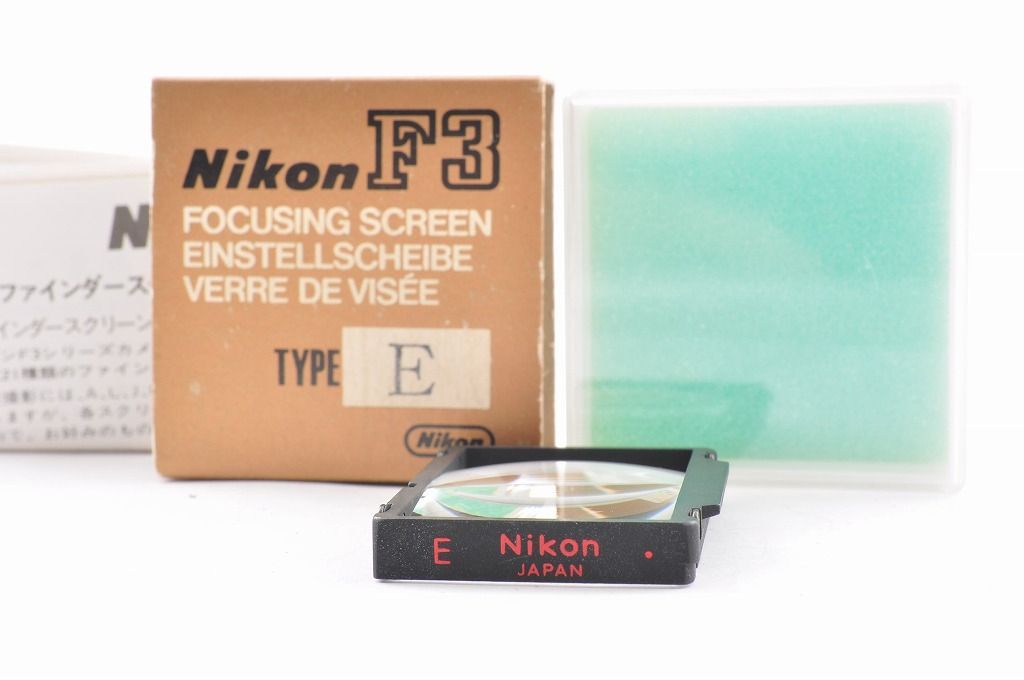 Nikon ニコン F3 Type E フォーカシングスクリーン Focusing Screen Red Dot