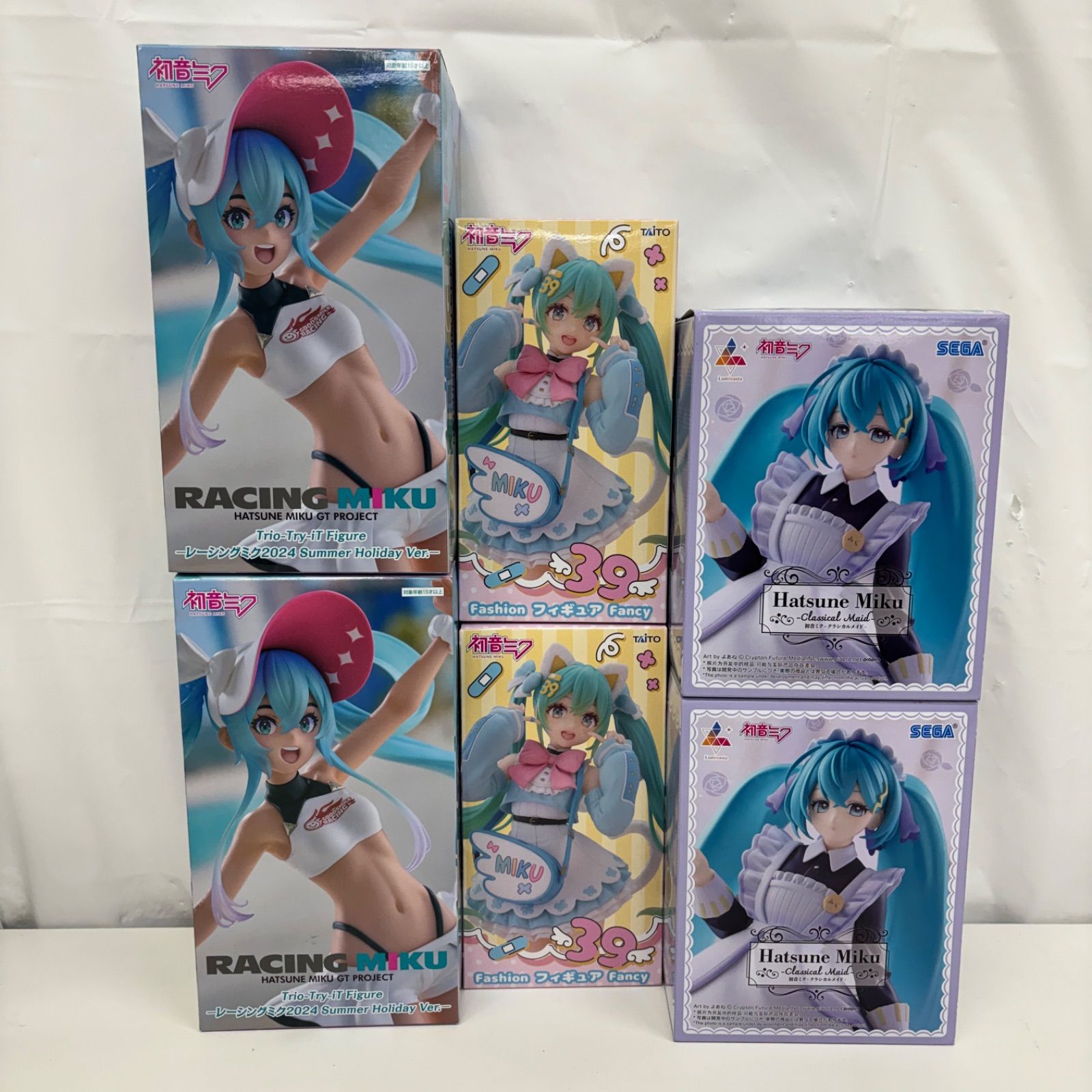 初音ミク フィギュアセット 未開封 初音ミク フィギュア 6個セット LF4198 f107 - メルカリ