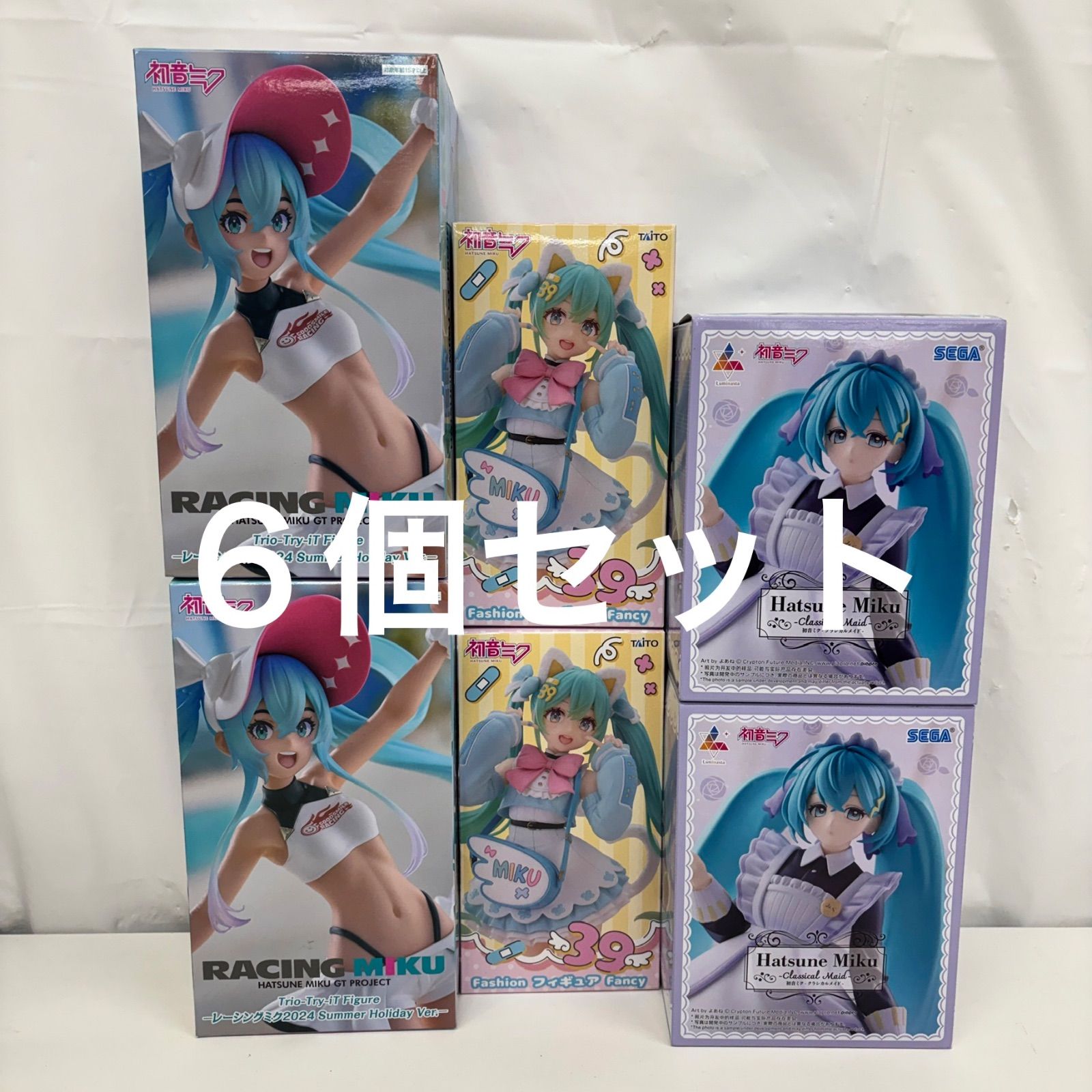 未開封 初音ミク フィギュア 6個セット LF4198 f107 - メルカリ