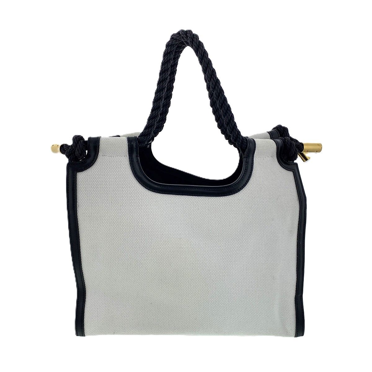 MARNI マルニ マルセル ミディアム キャンバス トートバッグ 