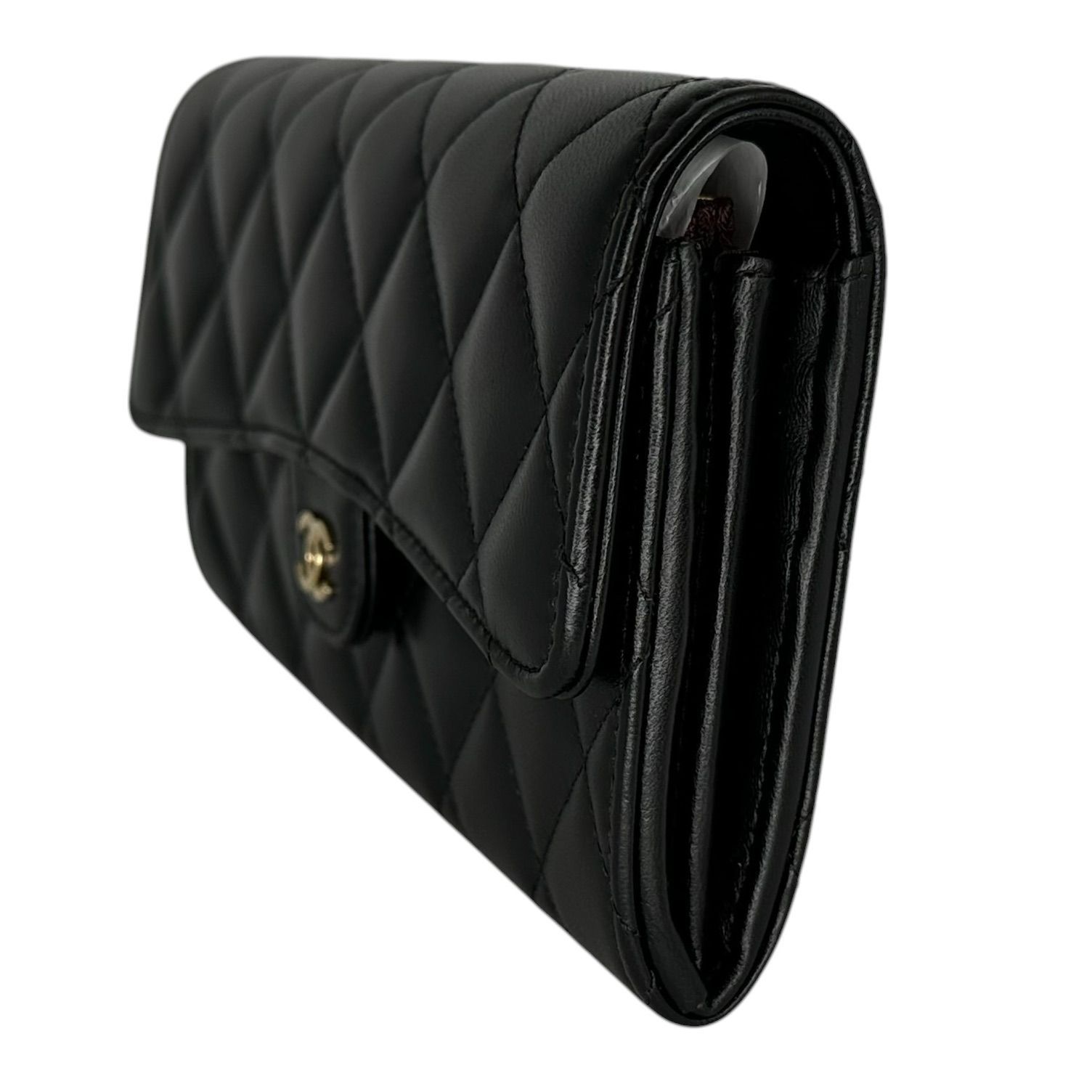 CHANEL】シャネル マトラッセ ロングフラップウォレット CHANEL】シャネル マトラッセ ロングフラップウォレット