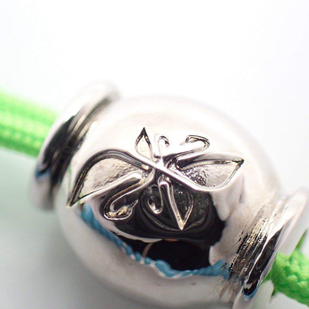 SWAROVSKI スワロフスキー Blue Pearl Charm ブレスレット シルバー色 