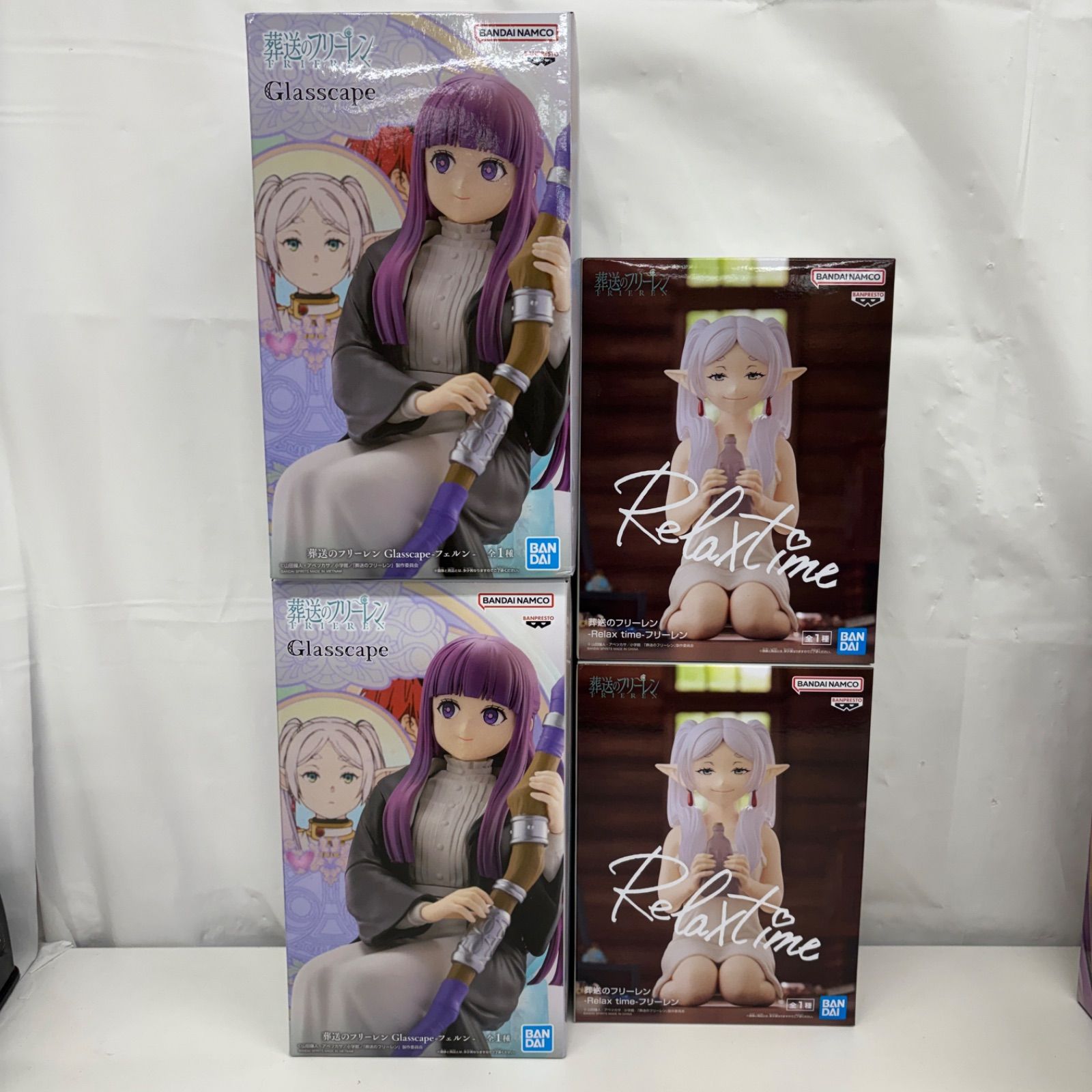 未開封 葬送のフリーレン フィギュア 4個セット LF4201 f107 - メルカリ