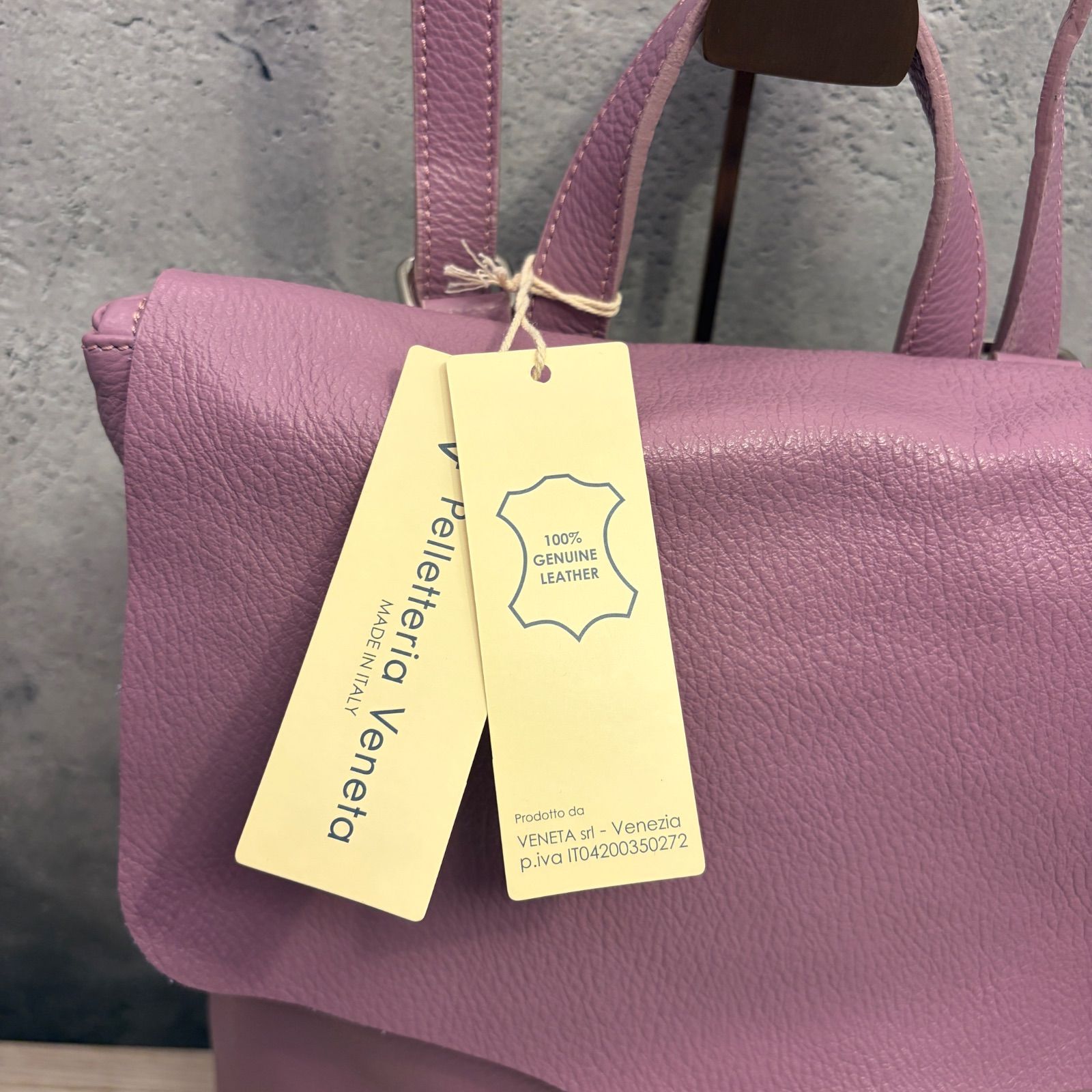 Pelletteria Veneta レザー 2WAY リュック ショルダーバッグ 