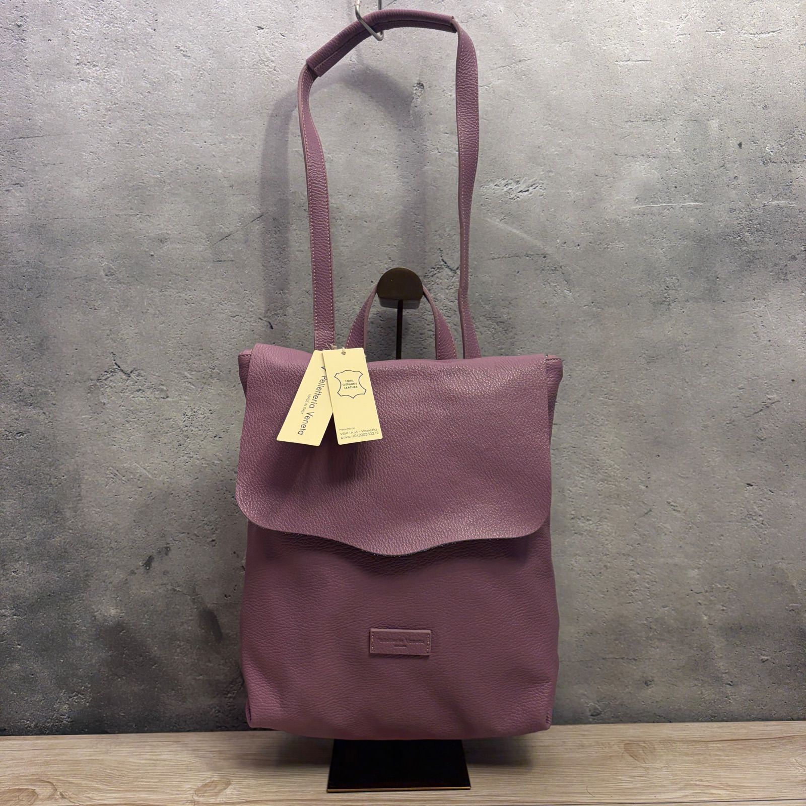 Pelletteria Veneta レザー 2WAY リュック ショルダーバッグ 