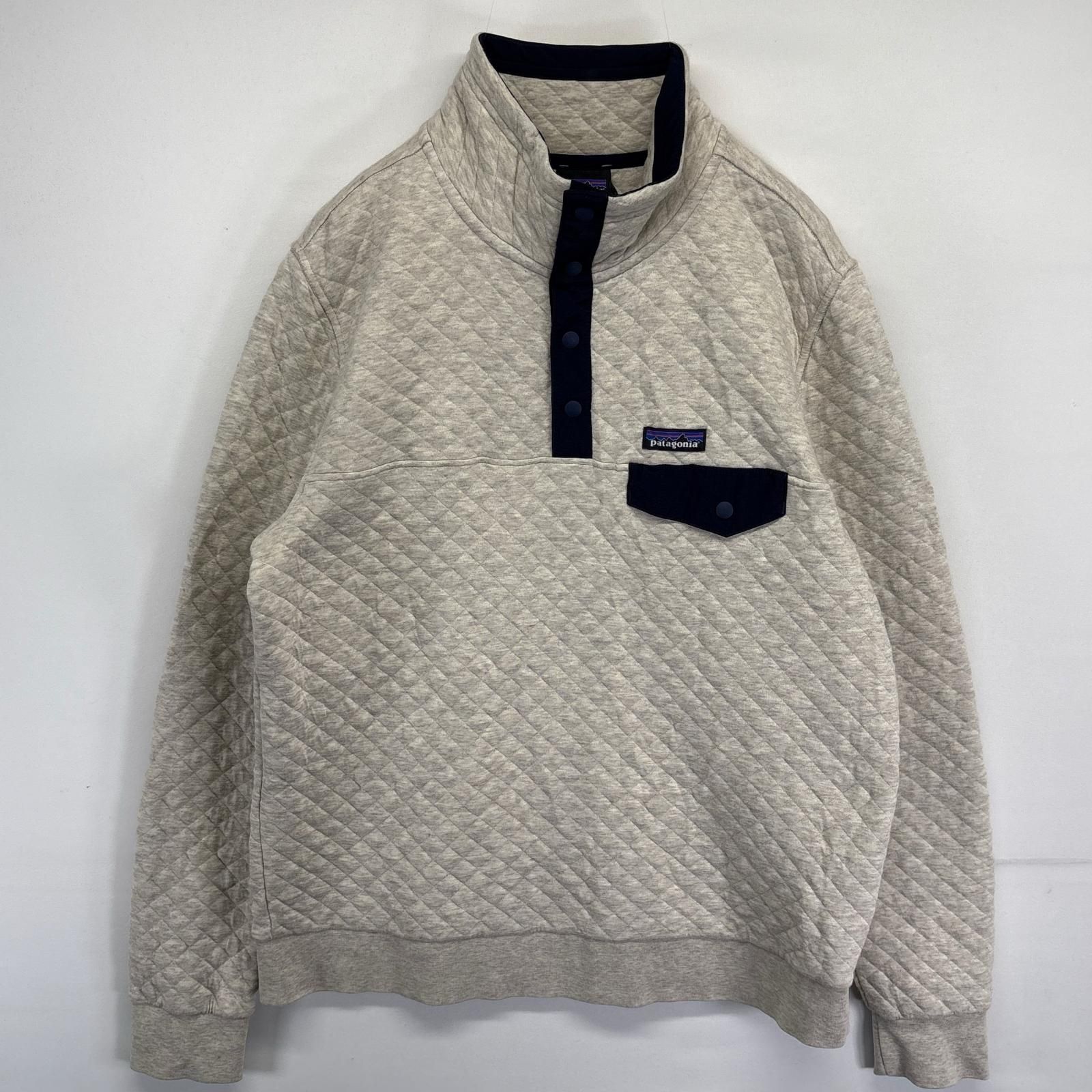 古着 パタゴニア patagonia スウェット スナップT キルティング 