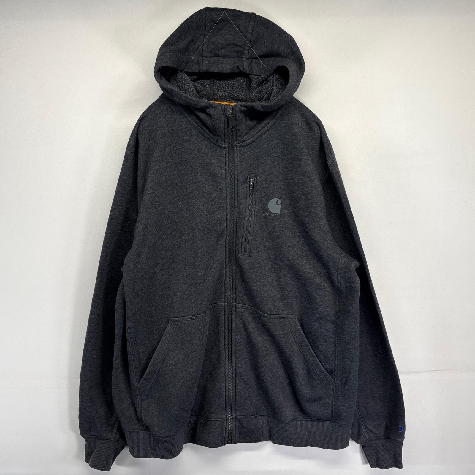 古着 カーハート Carhartt パーカー スウェット フルジップ ワン 