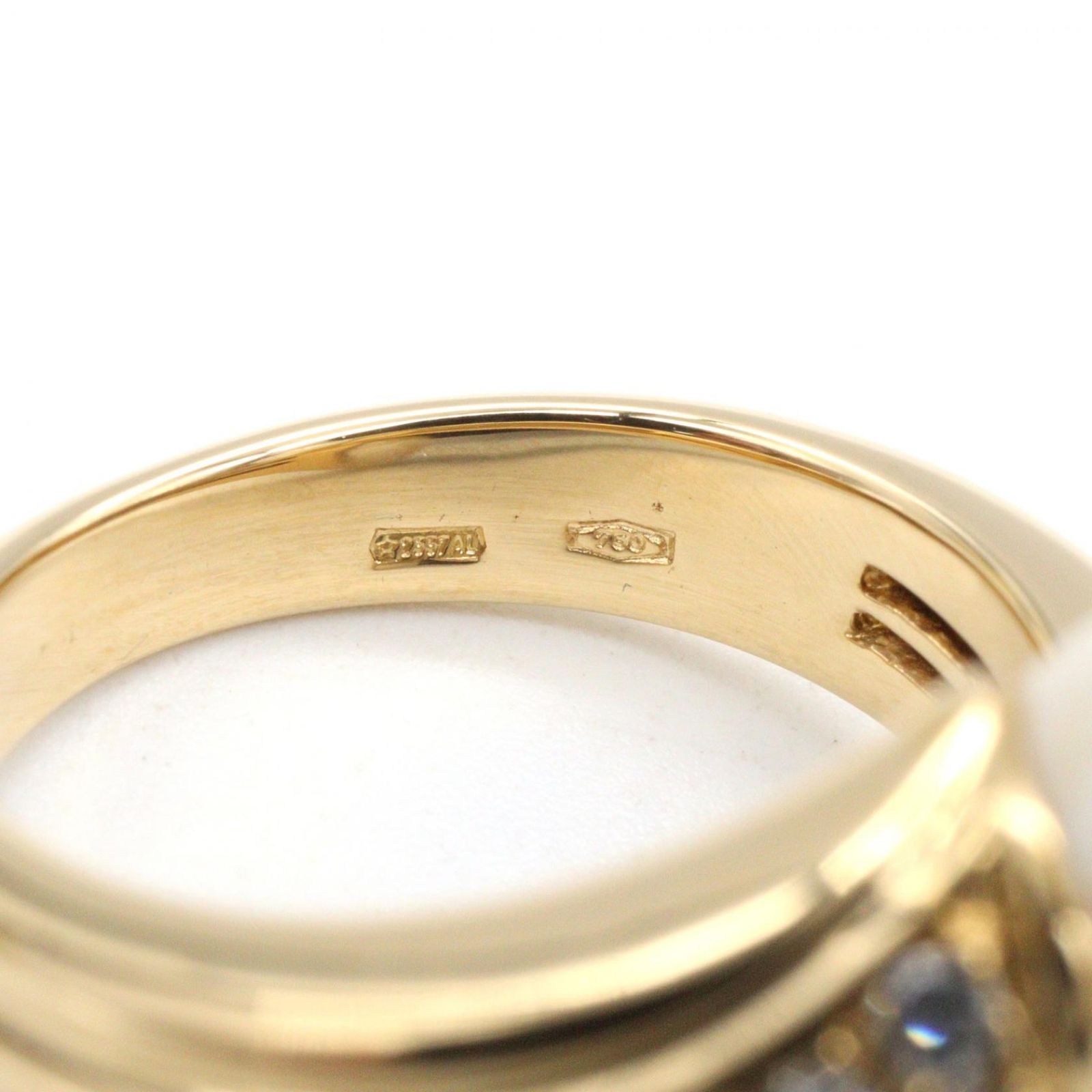 ブルガリ BVLGARI リング・指輪 パッソドッピオ パール ダイヤ リング 