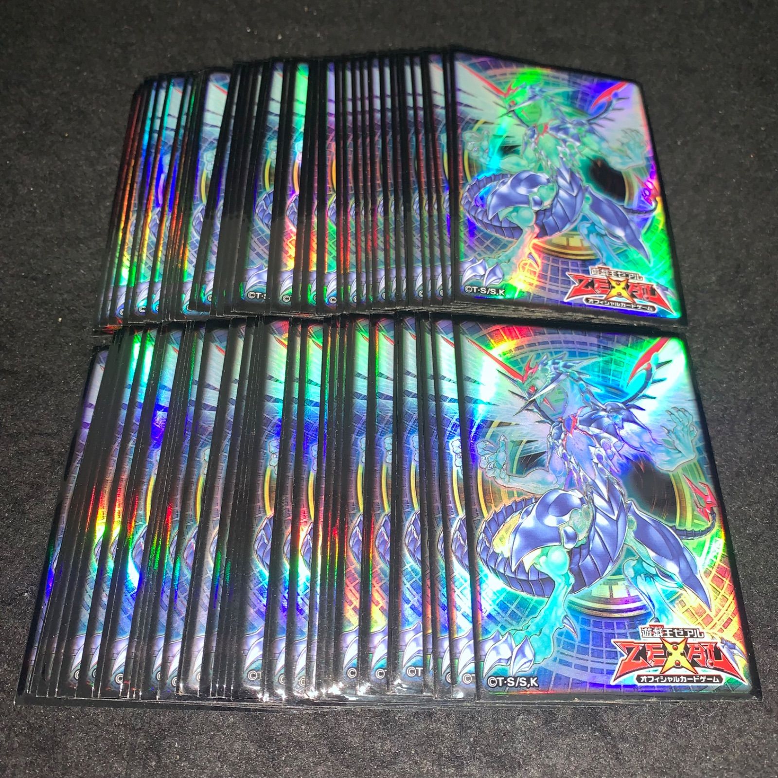 遊戯王 No.P5438 大量 スリーブ 公式スリーブ 絶版 ZEXAL ゼアル 銀河
