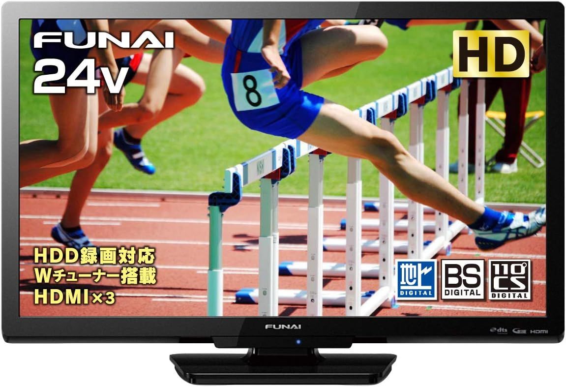 動作確認済】【中古】本体・リモコンのみ フナイ 24型 液晶テレビ FL 