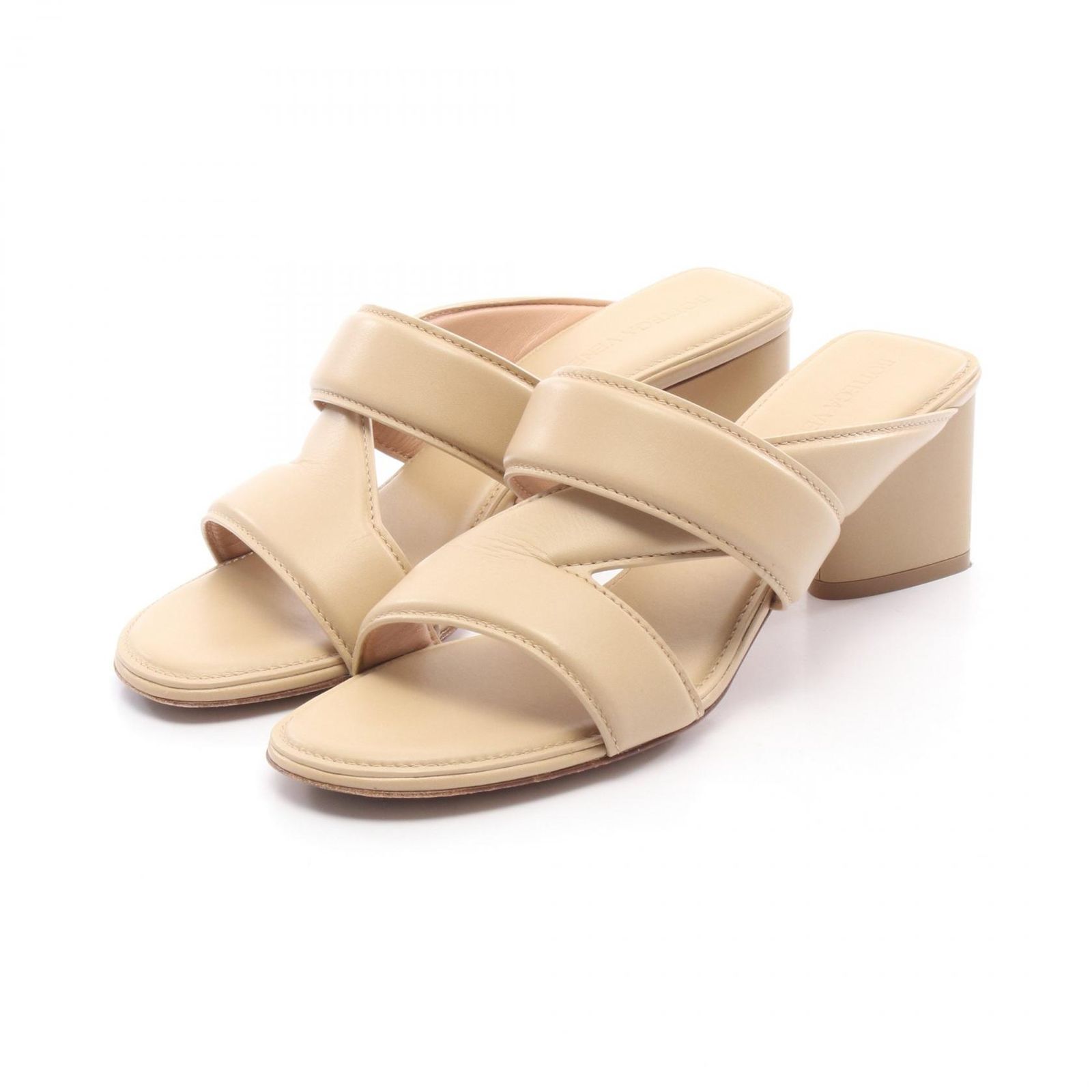 メンズ Bottega Veneta レザーサンダル