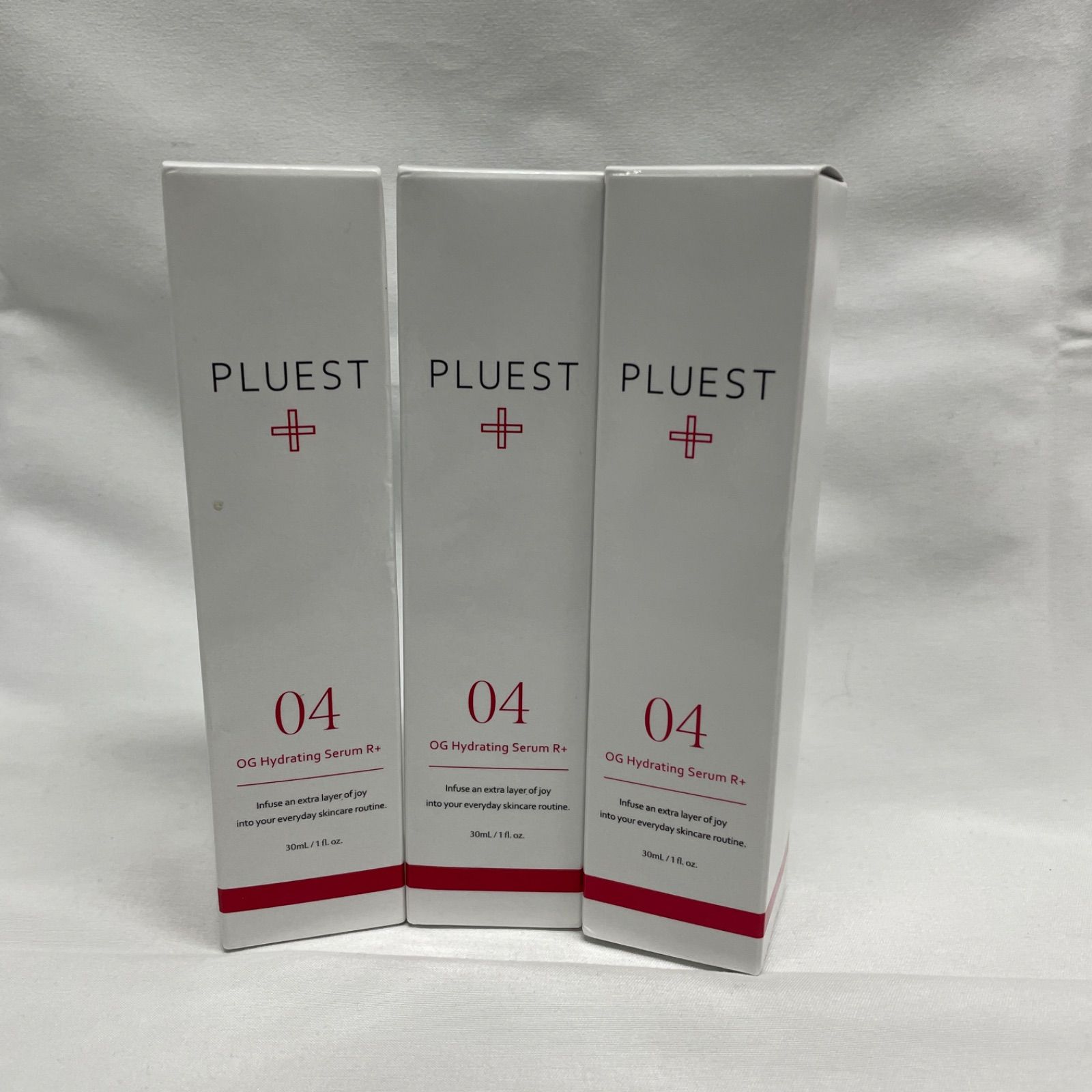 ◇ PLUEST プルエスト OG ハイドレーティング セラム R+ 30ml 3本 