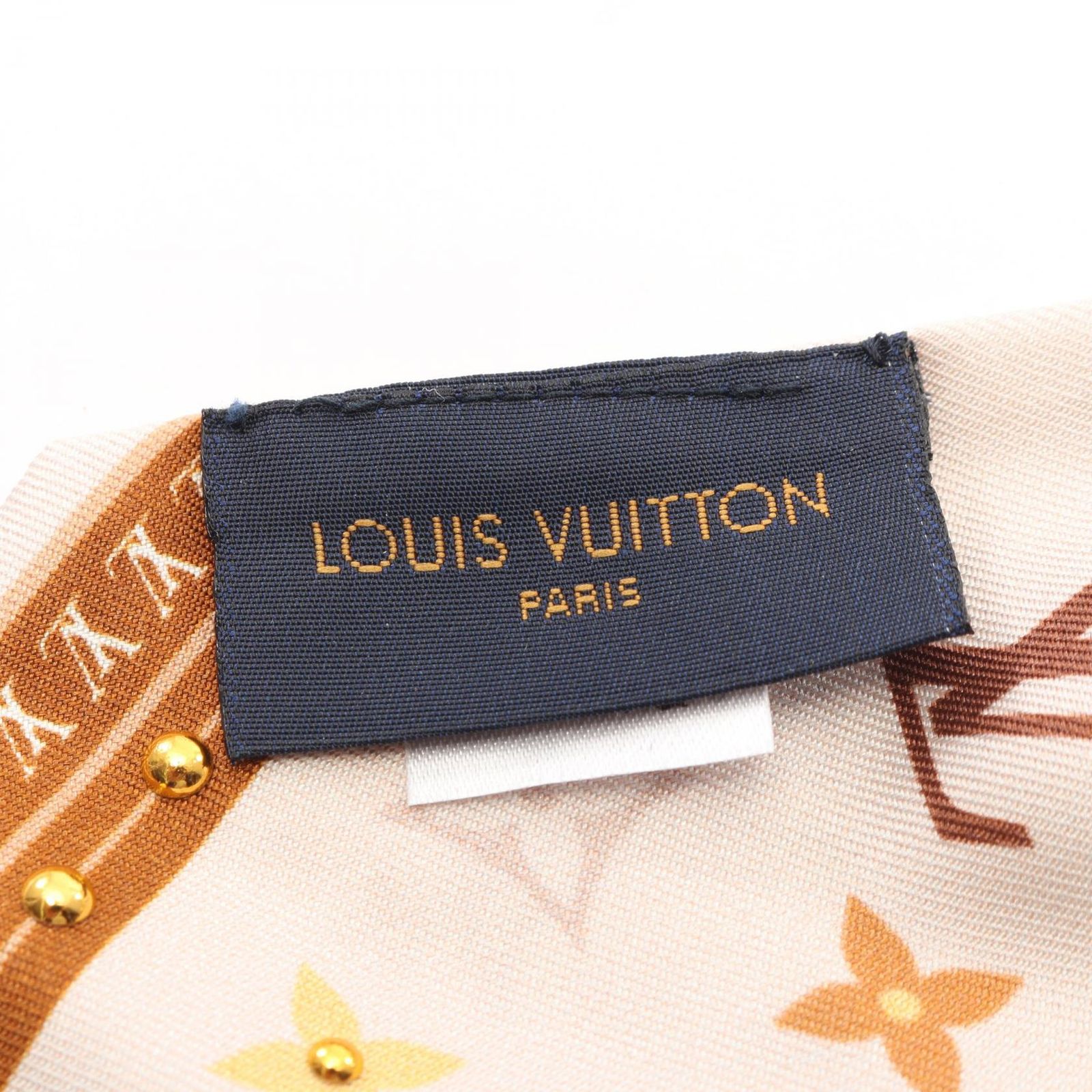 ルイ・ヴィトン LOUIS VUITTON スカーフ バンドーBB モノグラム