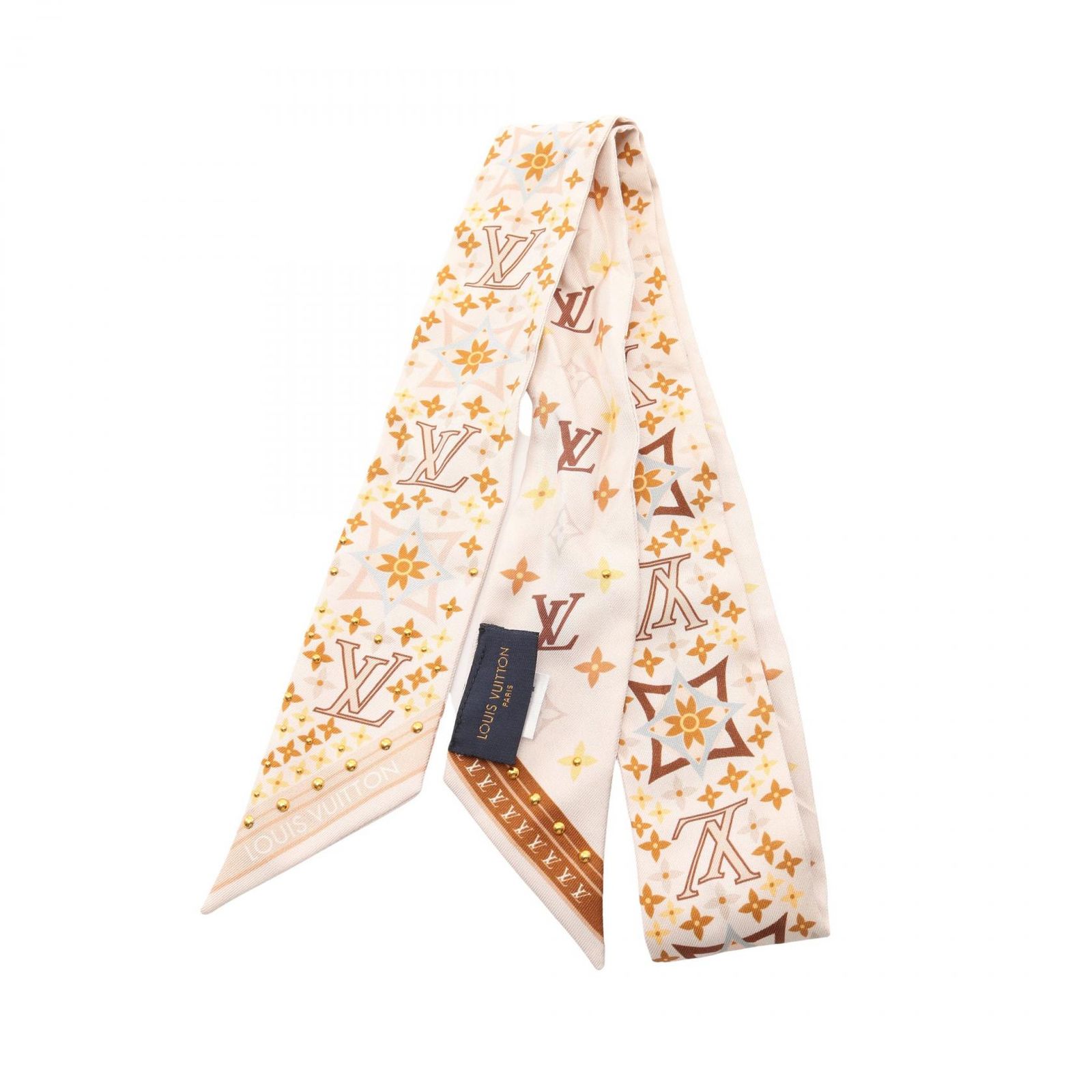 ルイ・ヴィトン LOUIS VUITTON スカーフ バンドーBB モノグラム