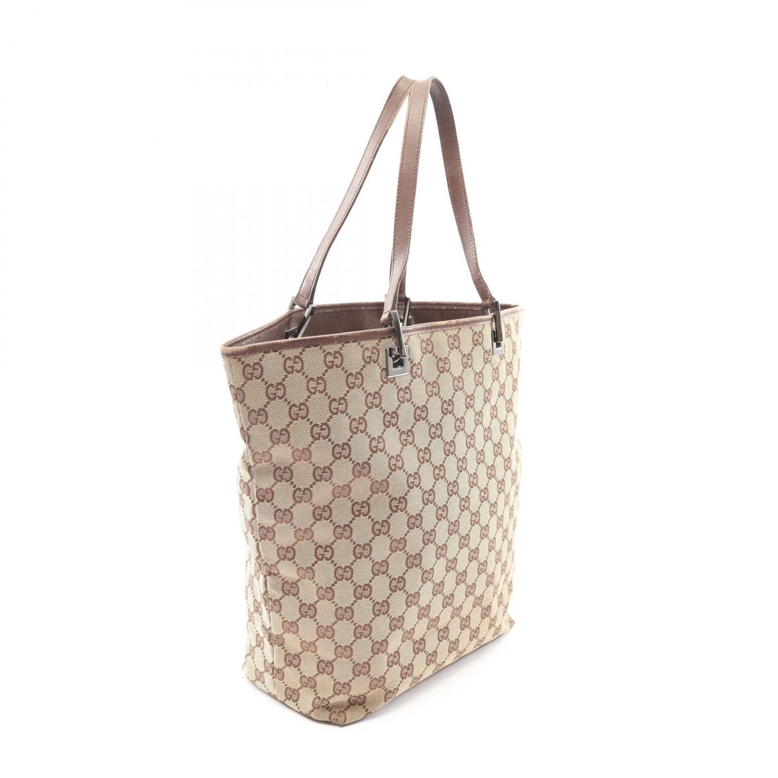 グッチ GUCCI トートバッグ GGキャンバス 31243 ベージュ/ダーク