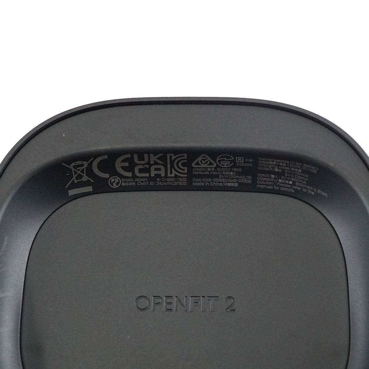 Shokz OpenFit2 完全ワイヤレスイヤホン USED美品 SKZ-EP-000045 T920 