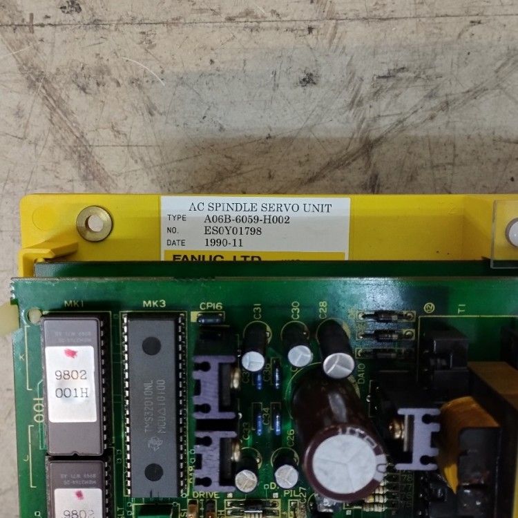 ファナック/FANUC スピンドルサーボユニット A06B-6059-H002 - メルカリ