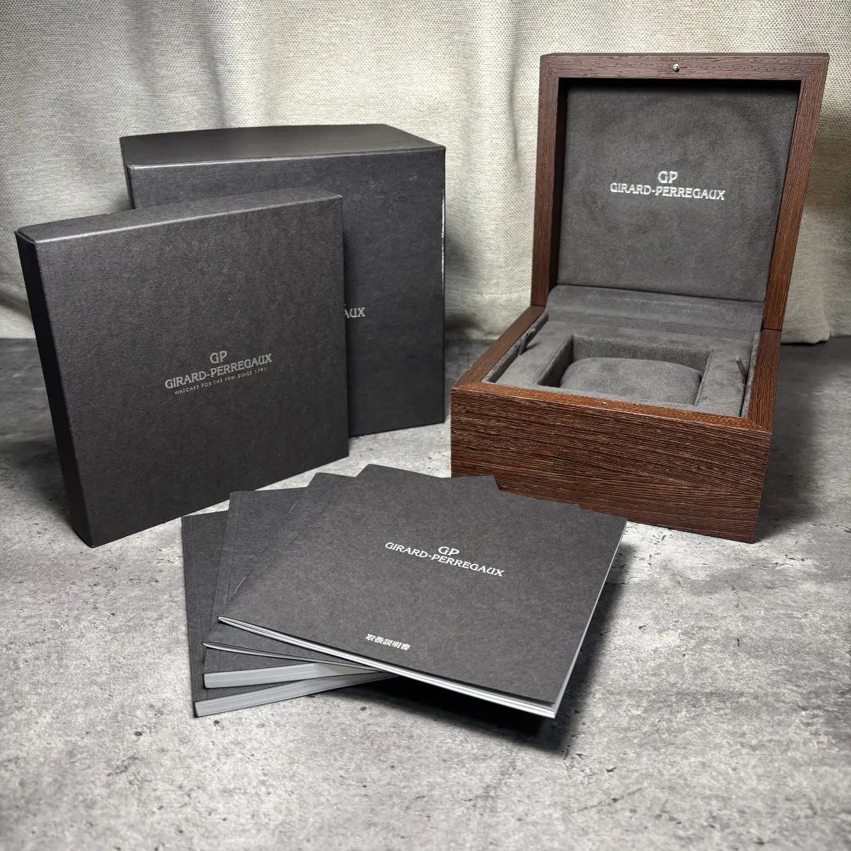 GIRALD-PERREGAUX ジラールペルゴ 時計 ケース 空箱 BOX 外箱付 腕時計 