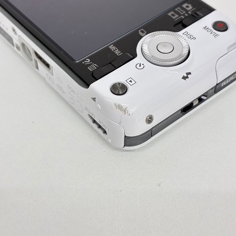 現状 SONY ソニー サイバーショット DSC-WX7 白色 デジタルカメラ