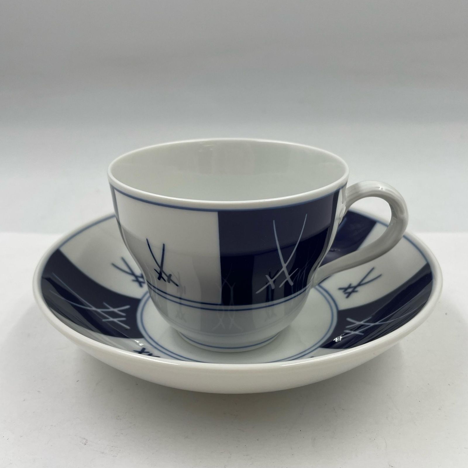マイセン Meissen コーヒーカップ&ソーサー 双剣 青い双剣 