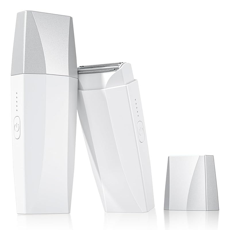 電動シェーバー vio シェーバー 女性 無痛脱毛 安全 3in1多機能ヘッド Type-C充電式 IPX7全身防水 乾湿両用 水洗い可能 電気シェーバー レディース 全身 敏感肌も 男女兼用 軽量 旅行 出張 脱毛処理 ムダ毛処理 ワキ 腕 腿 vio（ 1