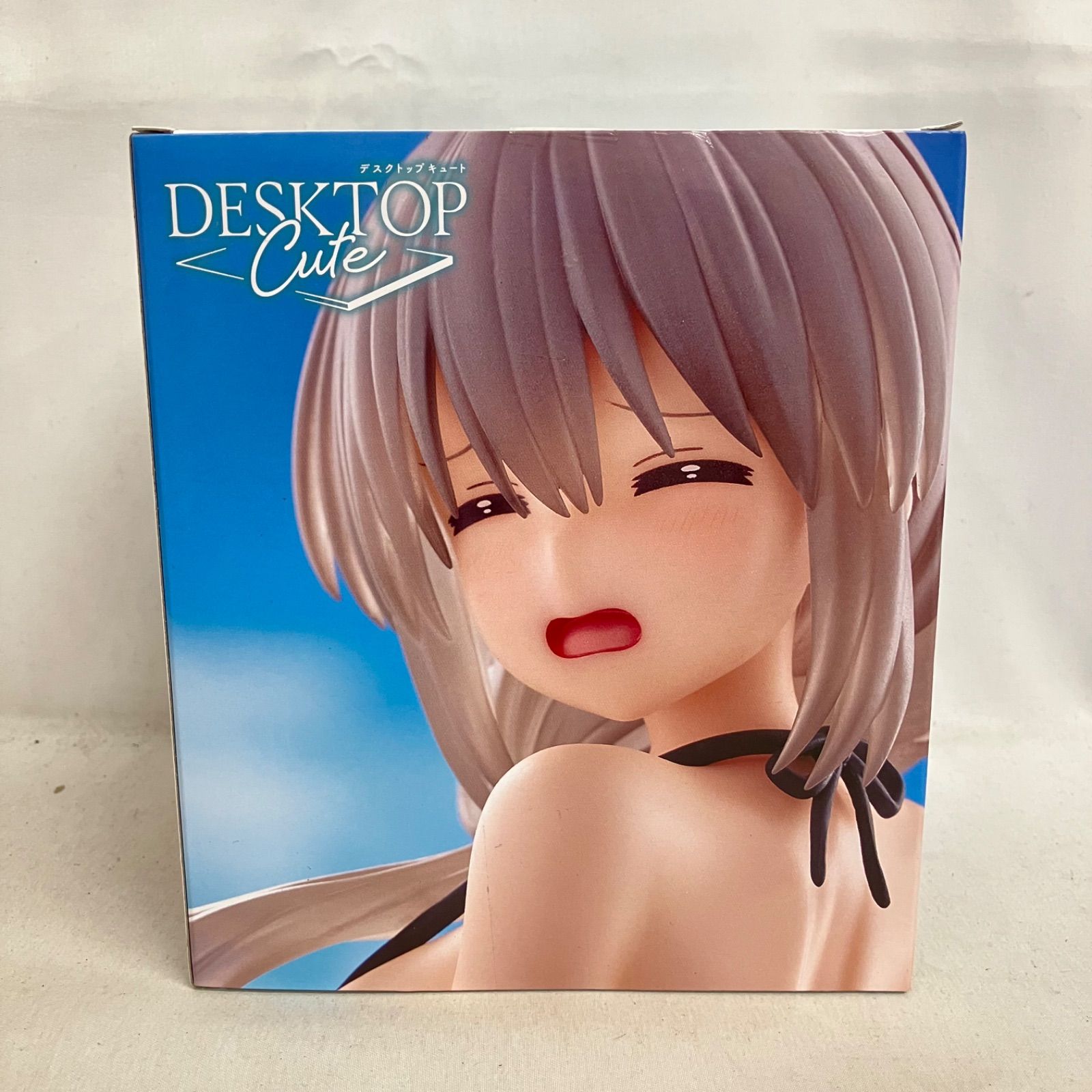 未開封 宇崎ちゃんは遊びたい！w Desktop Cute 宇崎月 浜辺で水着ver