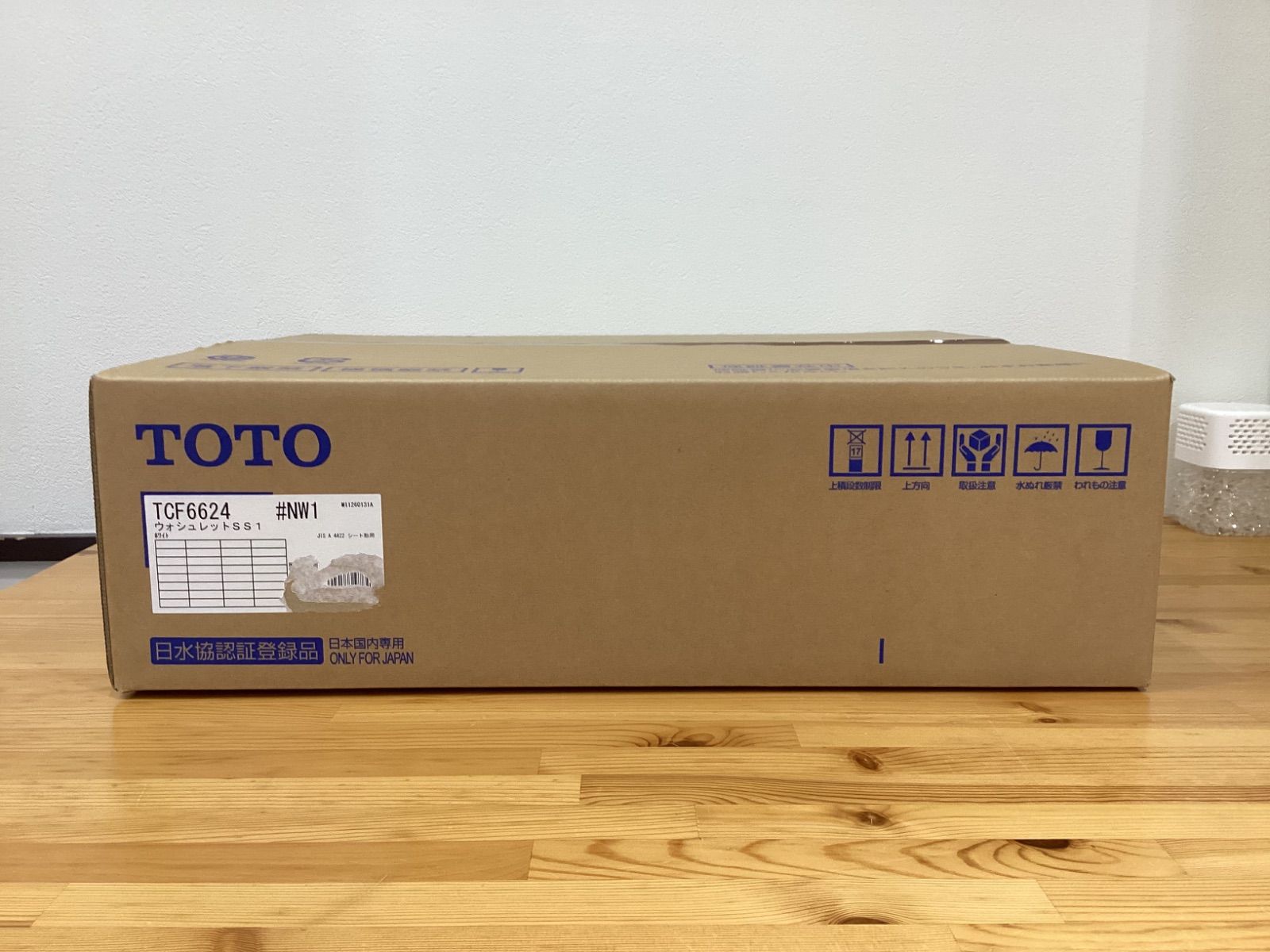 未使用品】TOTO ウォシュレット TCF6624 - メルカリ
