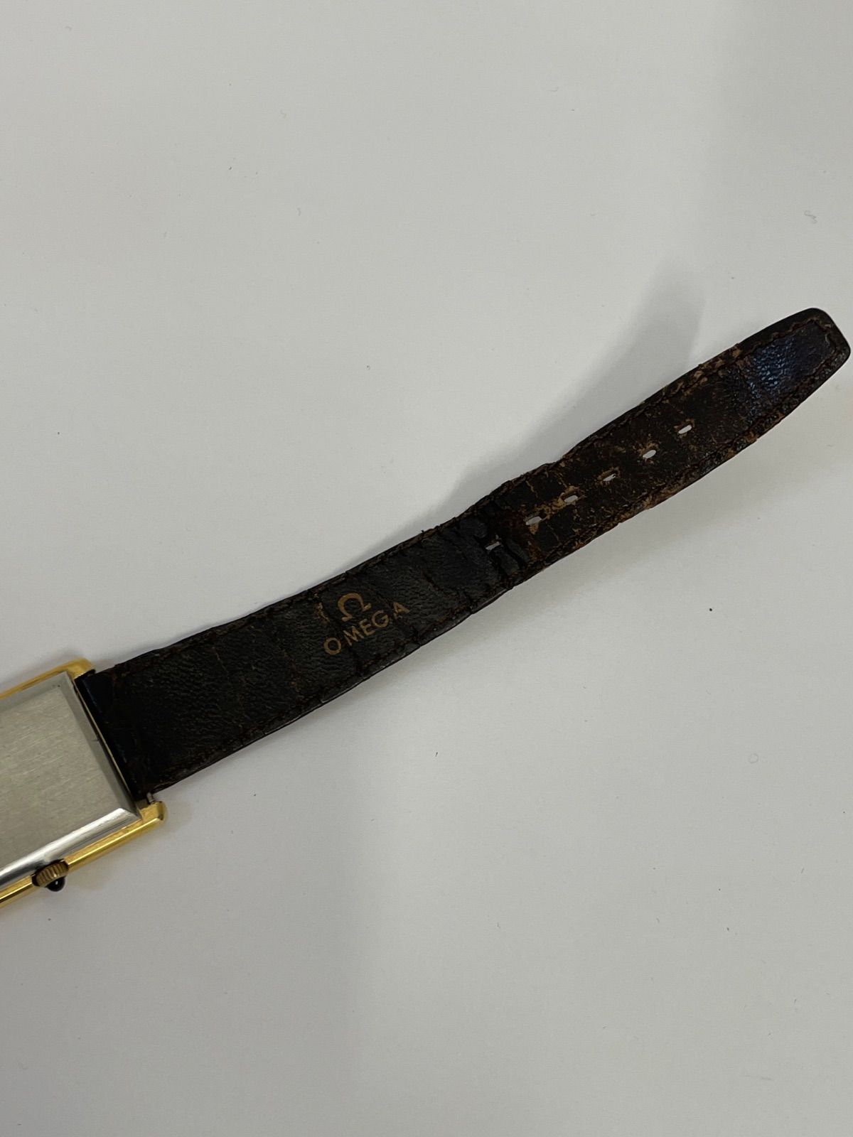 □オメガ OMEGA デビル デヴィル レクタンギュラー タンク 手巻き 稼働 